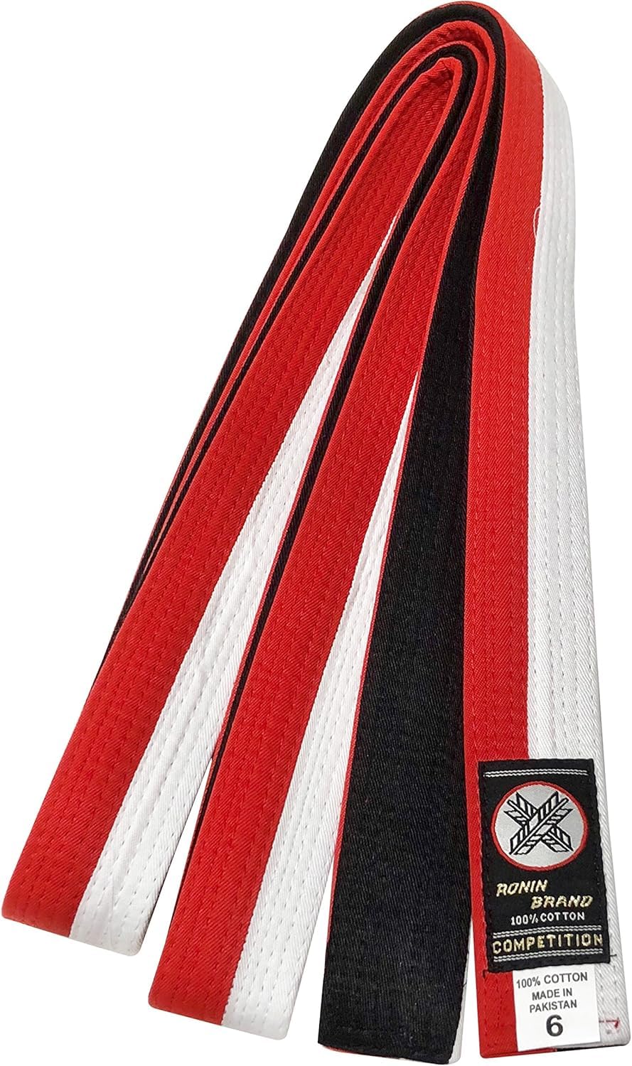 Ronin Brand Renshi Gürtel für Großmeister & Meister – Kampfsport – 4. & 5. Grad schwarzer Gürtel
