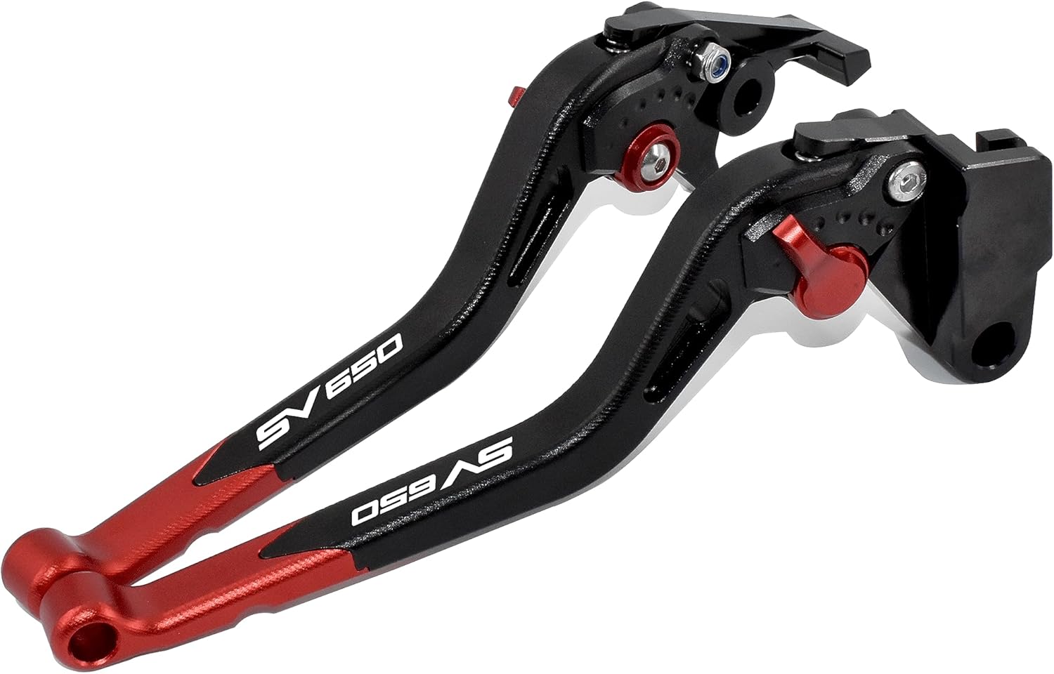 Leva Freno Regolabile E Pieghevole Per Suzuki SV650/X 2016-2022 - Blu, Alluminio CNC, Facile Installazione - Foto 2