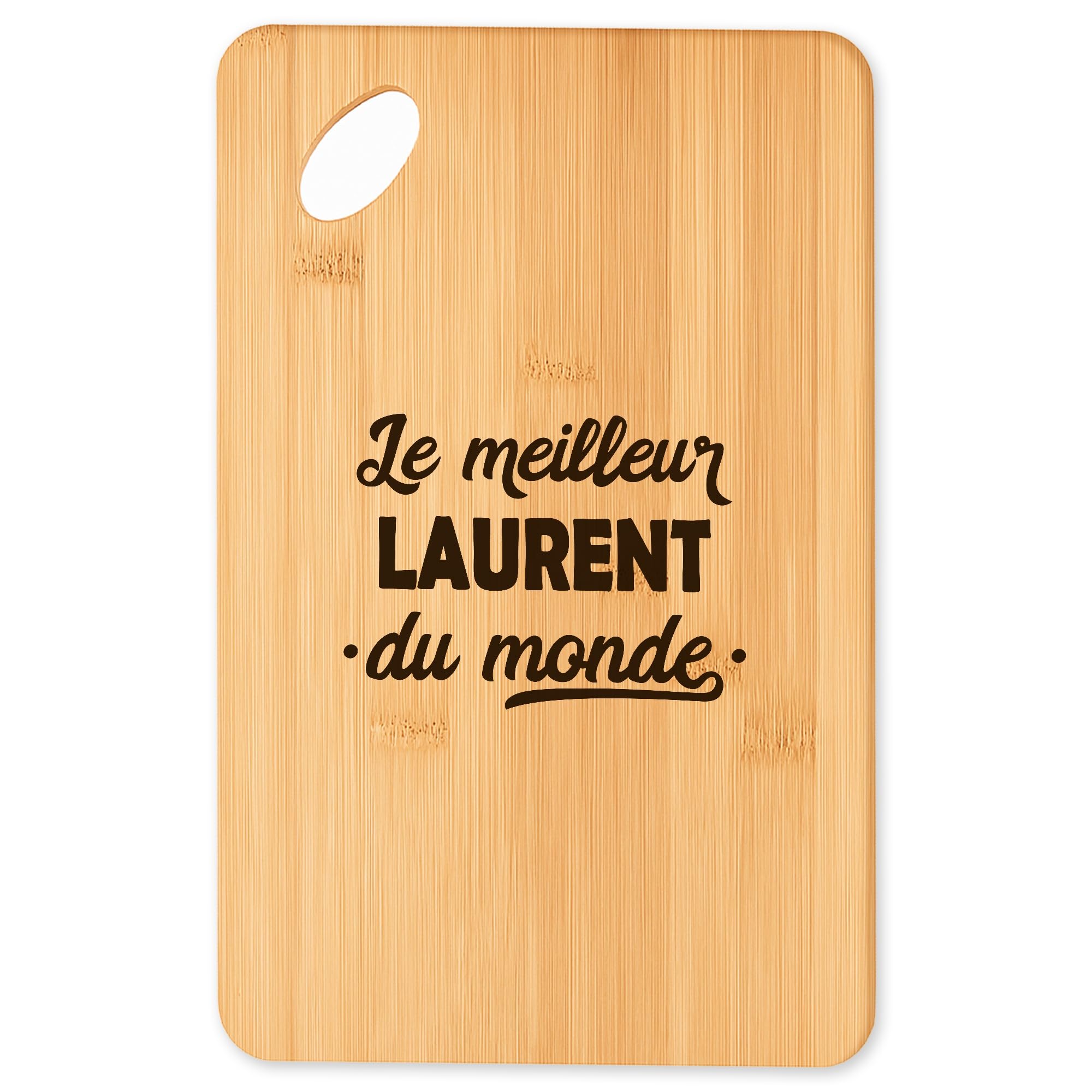 Planche à découper en bambou Super Laurent 2 plateau apéro cuisine