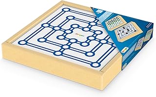 Jogo de Damas e Trilha Junges Branco