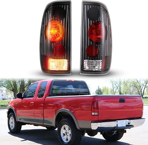 Nixon Offroad Luces traseras para Ford F-150 F-250 F-350 1997 1998 1999 2000 2001 2002 2003 Lámparas traseras LED de repuesto de montaje de lámparas