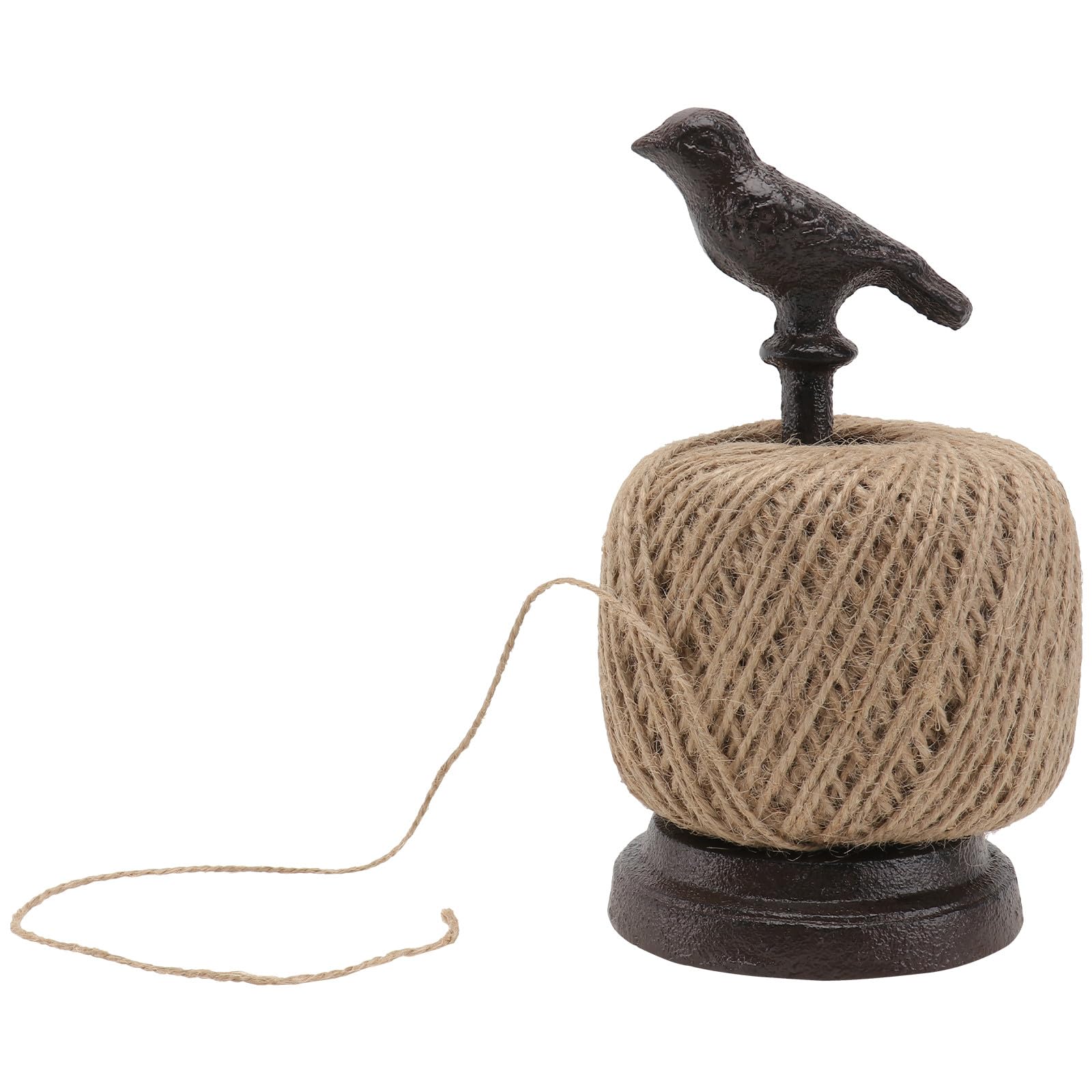 Support en fonte pour corde pour éviter les nœuds au jardin avec style rétro