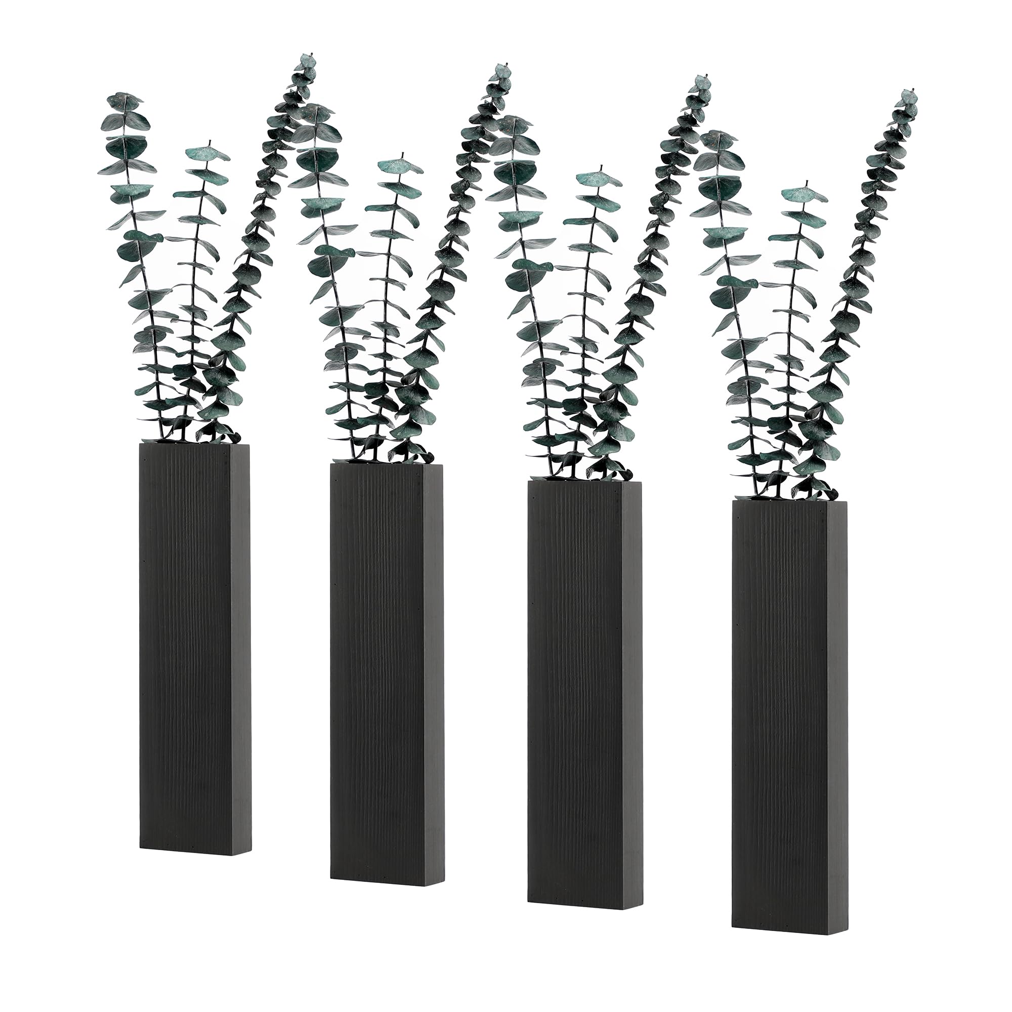 Wooden Wall Planter 4 Pack