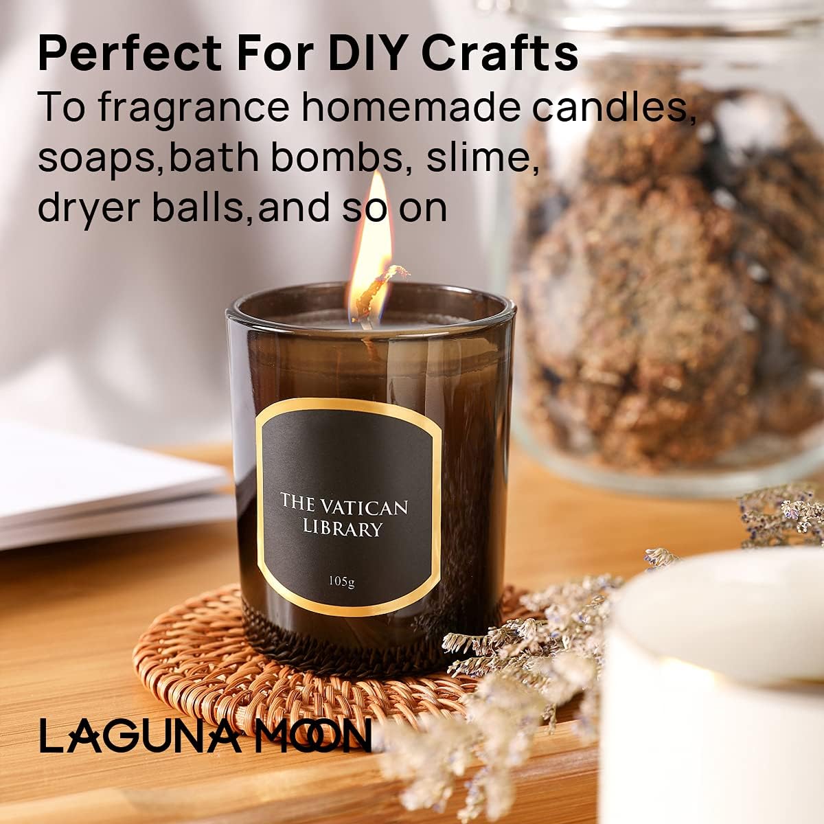 Lagunamoon Autumn Breeze Fragrance Oils, Premium Grade Oil for Diffuser, DIY Candles,Soaps, Slime,Scented Oils of Cinnamon,Vanilla,Harvest Spice, Forrester,Apple Fresh, Brown Sugar,for Gift : Health & Household