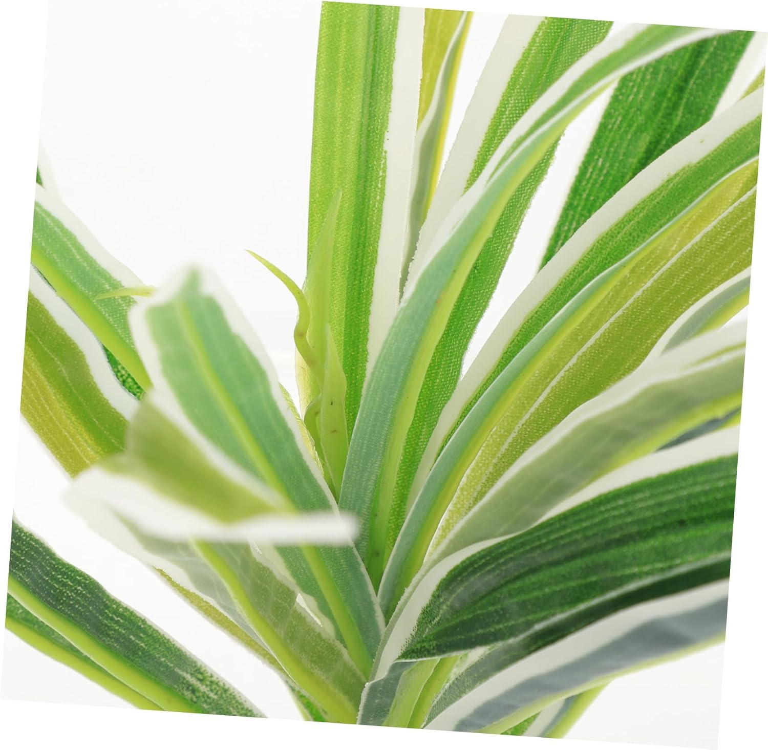 Housoutil 5pcs Fake Reptile Plant for Terrarium Decor Green Plant for Lizard Gecko Crab Habitat Non-Fading Stable Underwater Reptile Tank Decoration