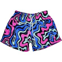 DIOTSR Mens Art Graphic Basketball Shorts Casual Athletic Running Shorts Cool Streetwear Designer Shorts Drawstring