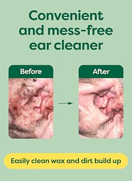 Earth Rated Dog Ear Wipes, Vet Developed, Wild Oat, for Dirt & Wax, 70ct | Pet Ear Wipes for Dogs & Cats, Hypoallergenic Cleaner to Remove Dirt and Wax, Wild Oat Scent