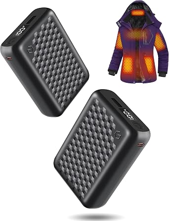Wulcea Women Graphene Heated Jacket + 2 Battery Sets S