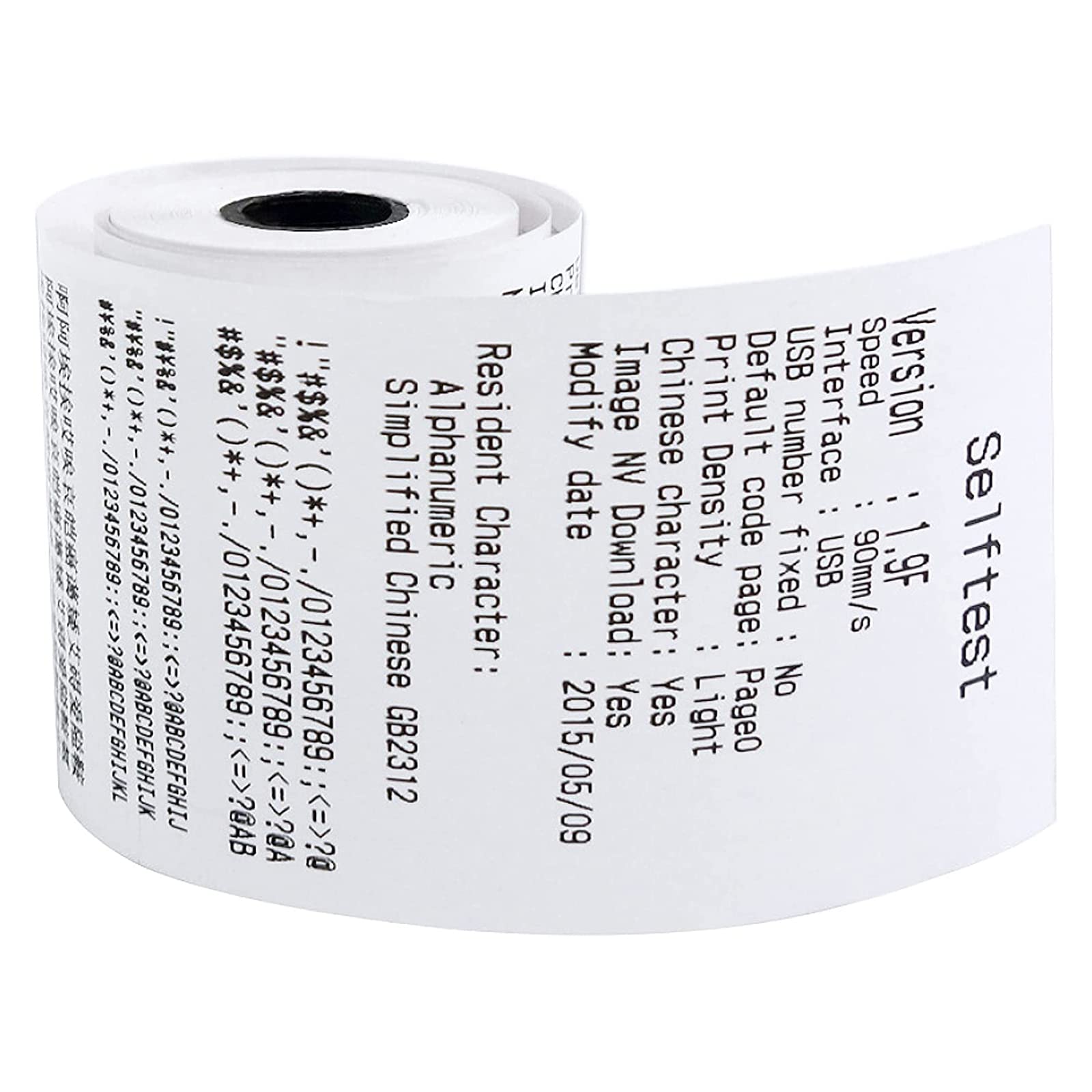 3 1/8'' X 230ft' Thermal Paper Receipt 10 Rolls, Receipt Paper POS Cash...