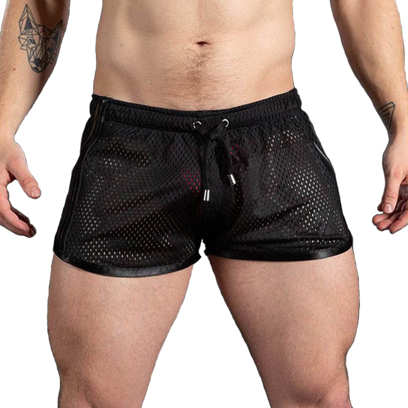 Cicilin Mens Sexy Swim Trunks Shorts No Inner Lining
