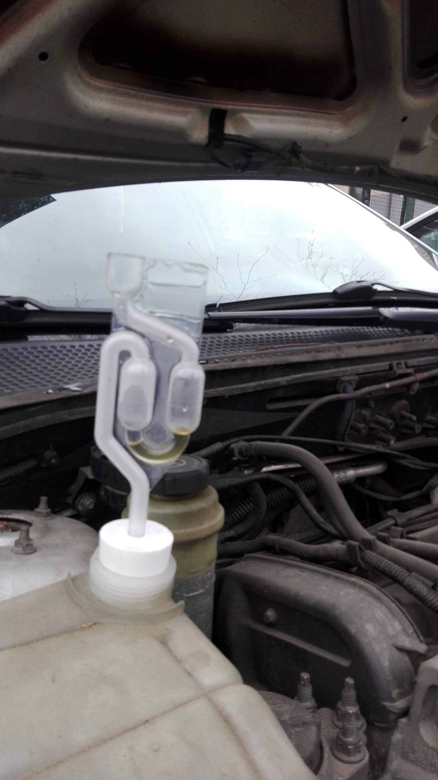 COMBUSTION LEAK TESTER KIT PETROL DIESEL HEAD GASKET BLOCK 100ml FLUID 50 TESTS Test Universal for All Cars and Motorcycles