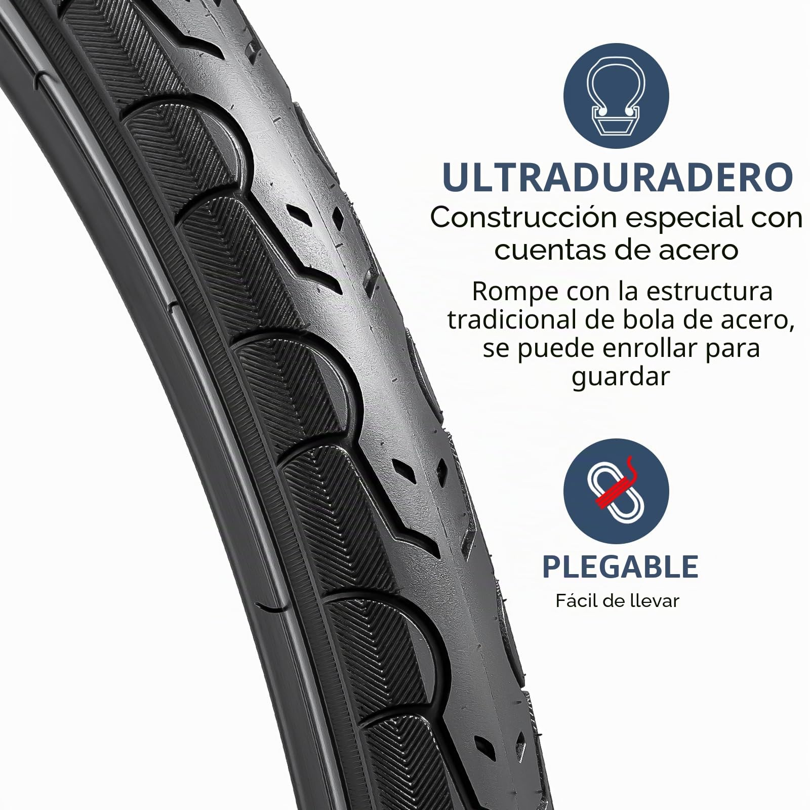 YunSCM 2Pcs Plegable 28 Pulgada Neumáticos 28x1.10 700x28C ETRTO 28-622 más 2Pcs 700c Cámara de Aire FV60mm Valve Compatible Bicicletas urbanas, Bicicletas de Carretera 700x28C 700x30C Neumáticos