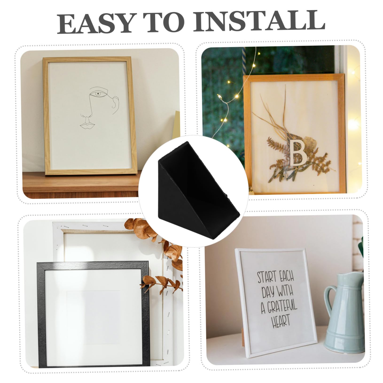 COSMEVIVI Furniture Corner Guard Plastic Frame 20pcs Photo Frame Corner Protectors for Home Safety