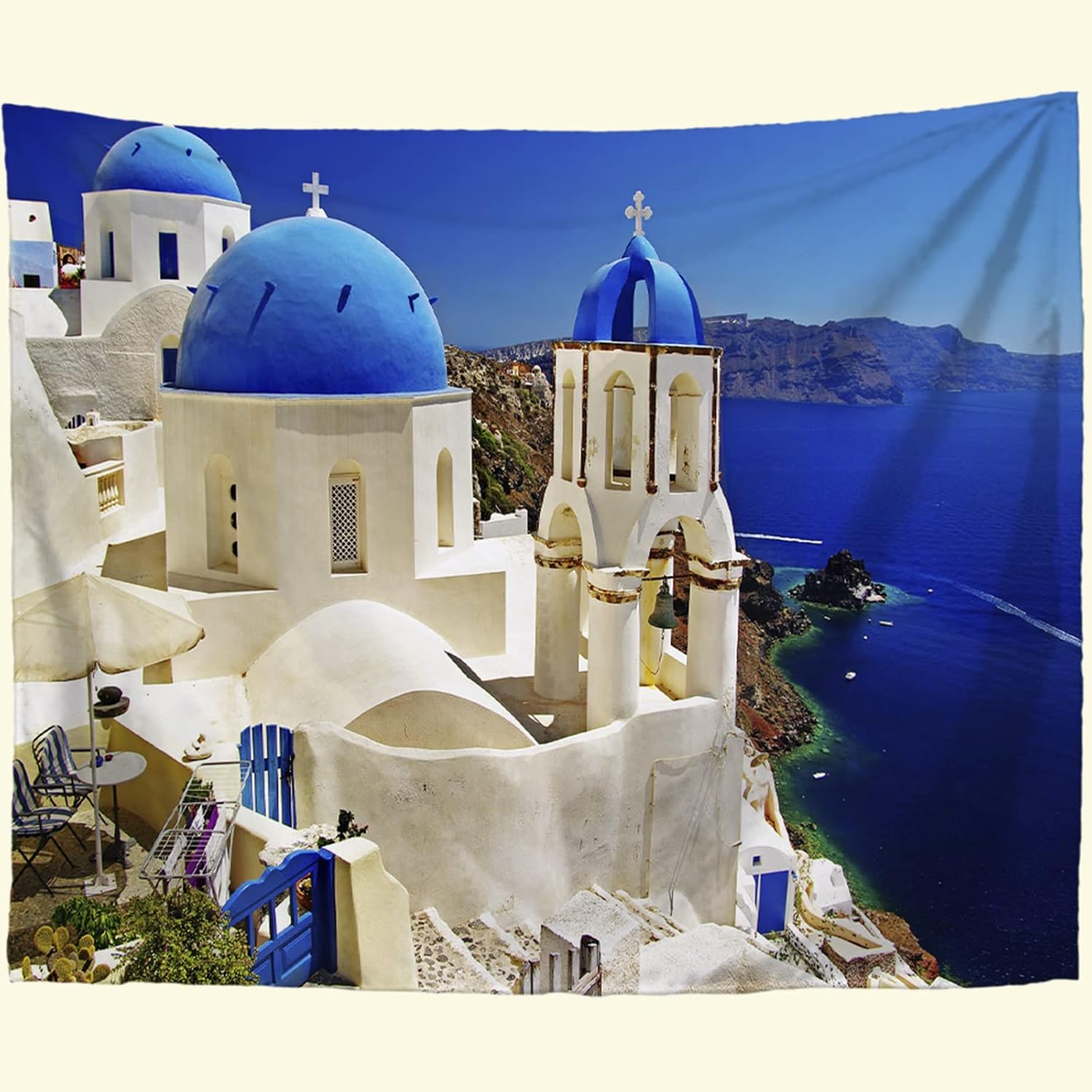 東宝 タペストリー 横幅150cm 縦幅100cm ギリシャ 建物 観光地 ブルー 外国 海外 景色 おしゃれ プレゼント サプライズ クラシック 雑貨 気分 インテリア 壁掛け 壁飾り 暖簾 ホリデーパーティー 雰囲気転換a38c メール便無料 東宝 タペストリー 横幅150cm 縦幅100cm ギリシャ 建物 観光地 ブルー 外国 海外 景色 おしゃれ プレゼント サプライズ クラシック 雑貨 気分 インテリア 壁掛け 壁飾り 暖簾 ホリデーパーティー 雰囲気転換a38c メール便無料