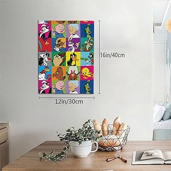 Amazon.co.jp: ルーニー・テューンズ パネル ポスタシー アート