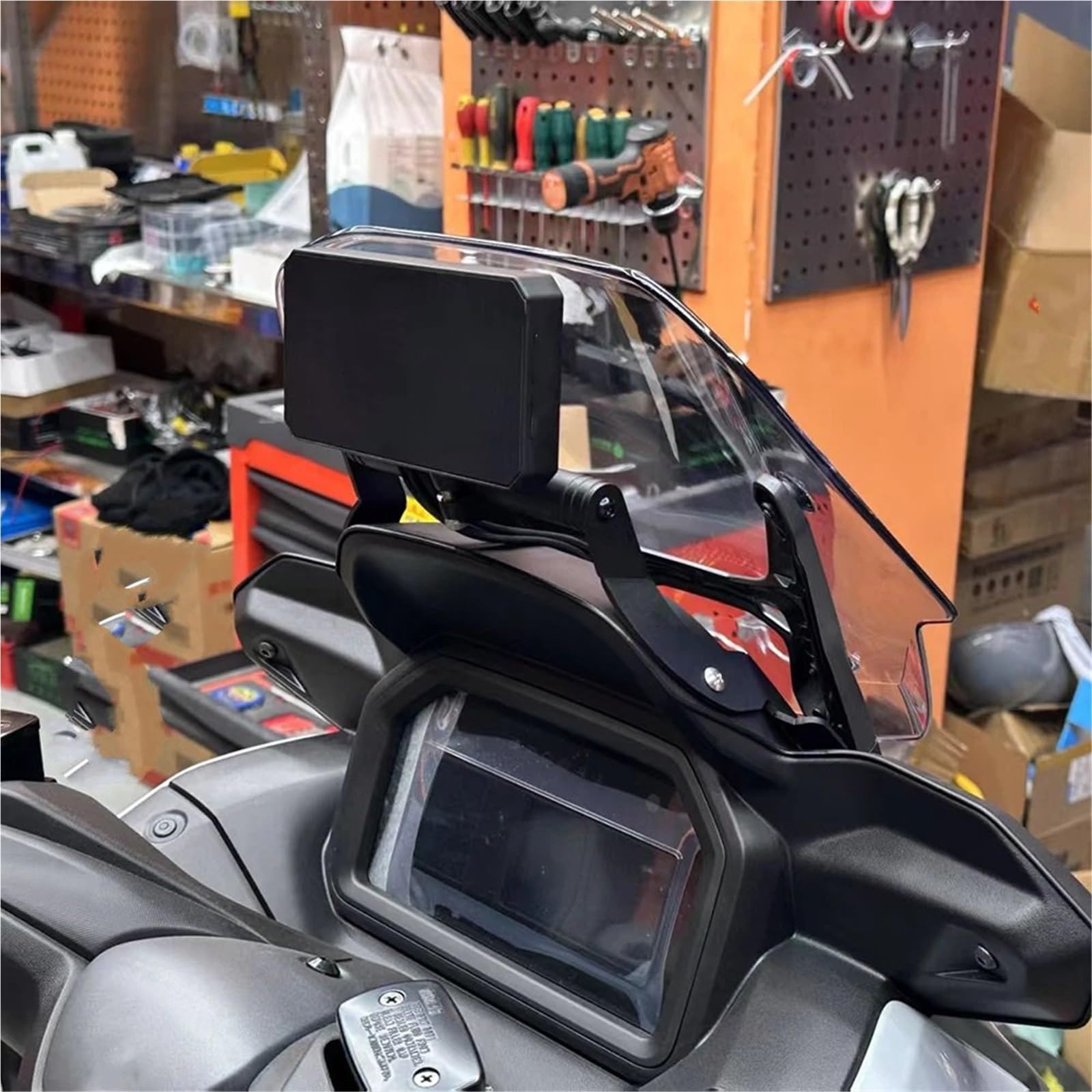 Uchwyt do nawigacji GPS Pasuje do Yamaha X-MAX 300 MAX 300 Tech 2025 Uchwyt na telefon do nawigacji GPS Uchwyt na telefon do nawigacji GPS