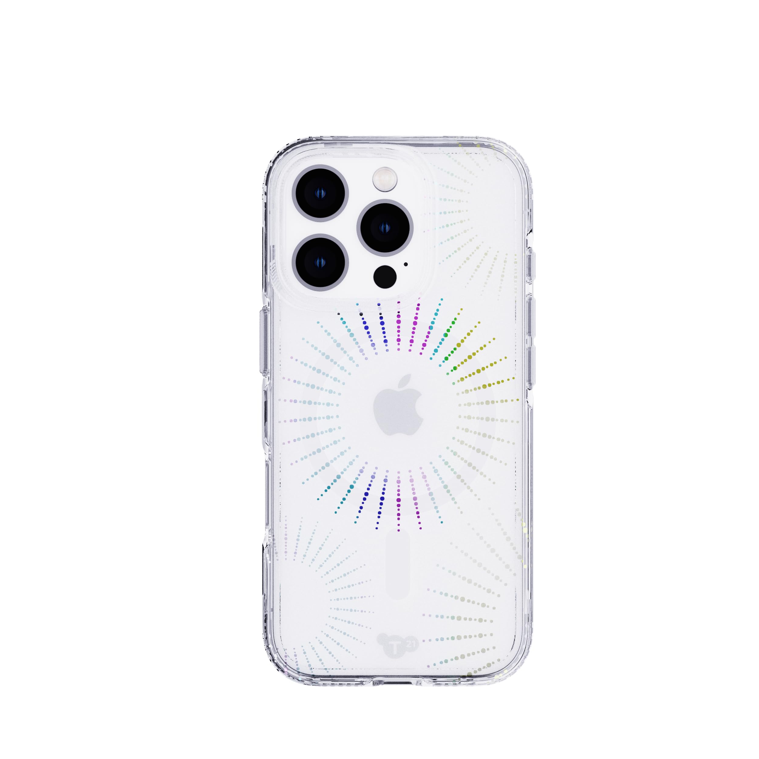 Coque iPhone 16 Pro Tech21 EvoSparkle transparente MagSafe antichoc protection fine