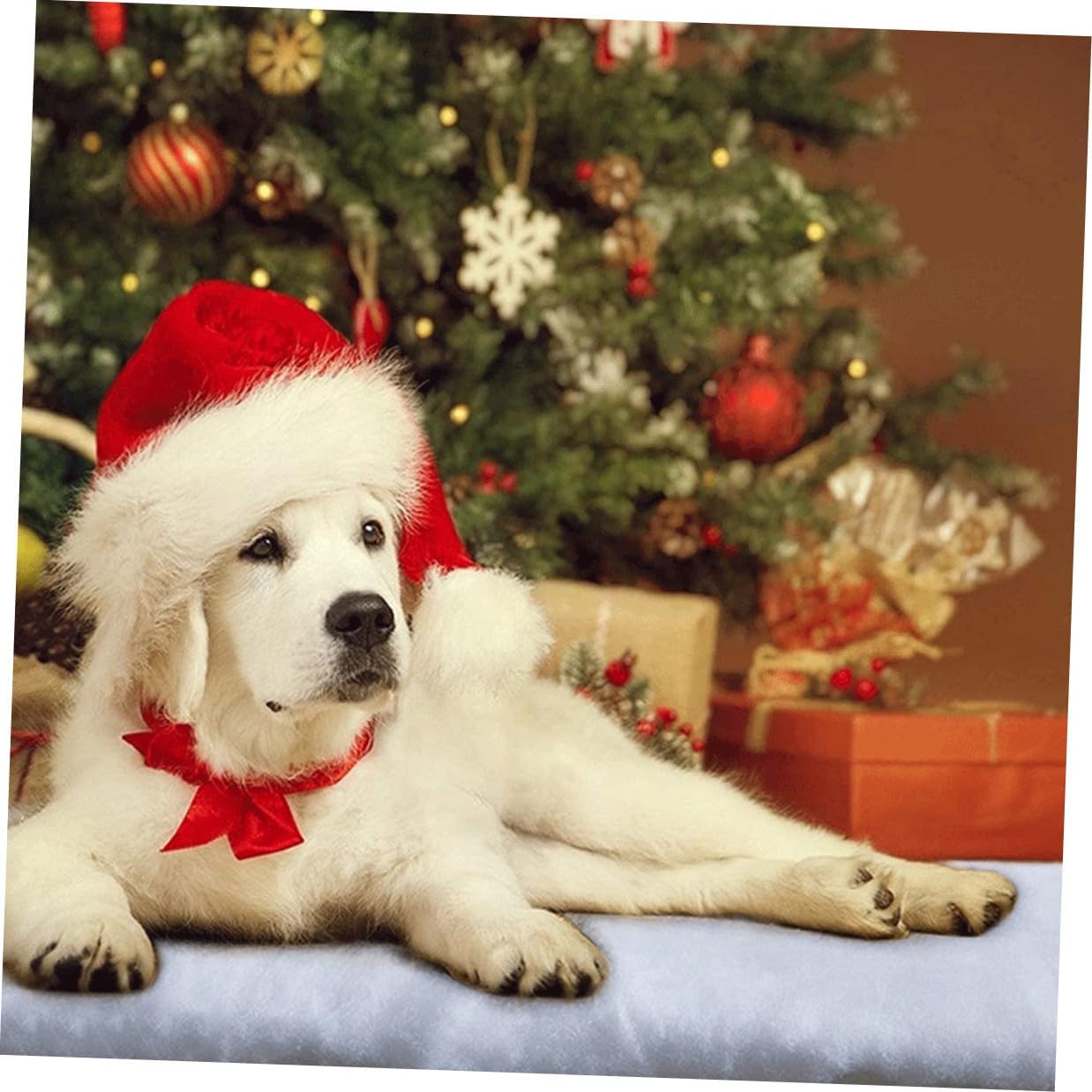 Artificial Snow Carpet 2pcs Thickened White Faux Snow Blanket for Christmas Decor Indoor Party Scene Prop for Winter Holiday Display