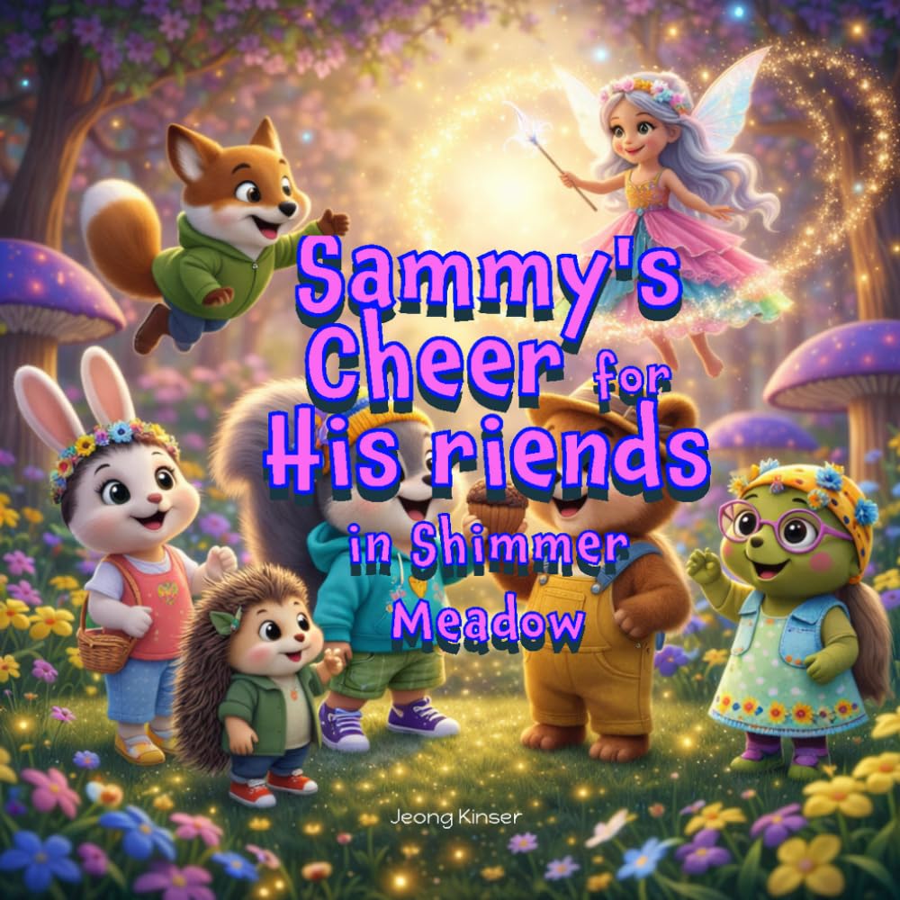 Sammy's Cheer for His Friends in Shimmer Meadow: Shimmer Meadows Friends Story about Jealousy (Social Emotional Learning with Shimmer Meadow Friends)