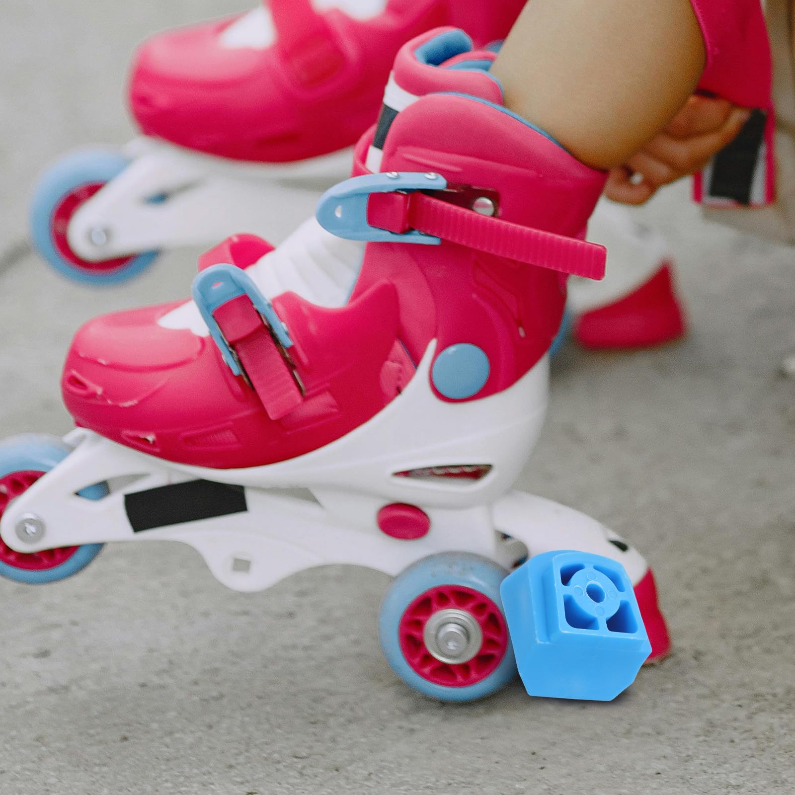 FOMIYES Freno de Patín para Niños Compatible Patines en Línea y Roller, Fácil Instalación Material de Caucho y Acero Inoxidable para Mayor Durabilidad — view 5