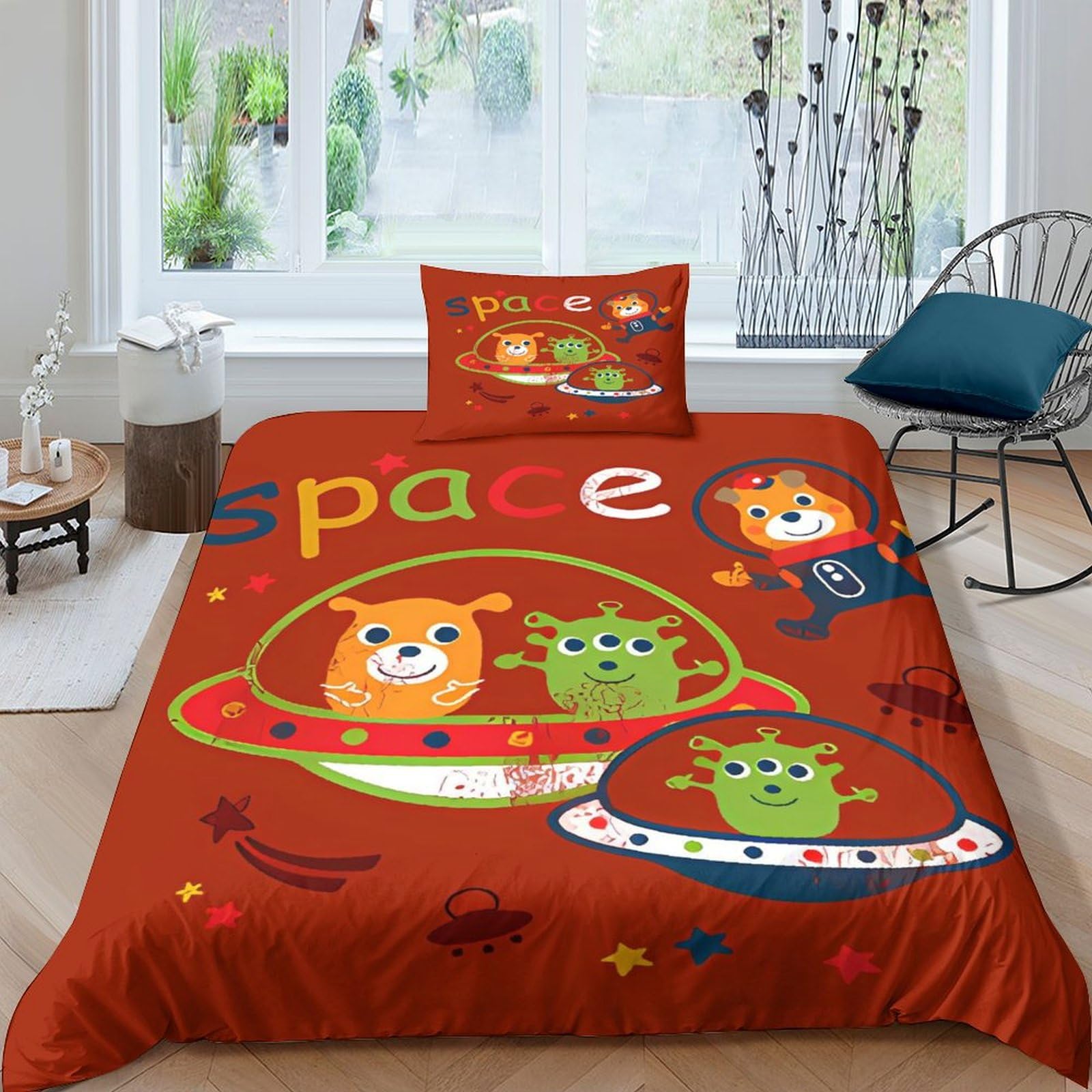 Funda nórdica de elefante exótico para renovar tu dormitorio con un juego de cama de 200x200
