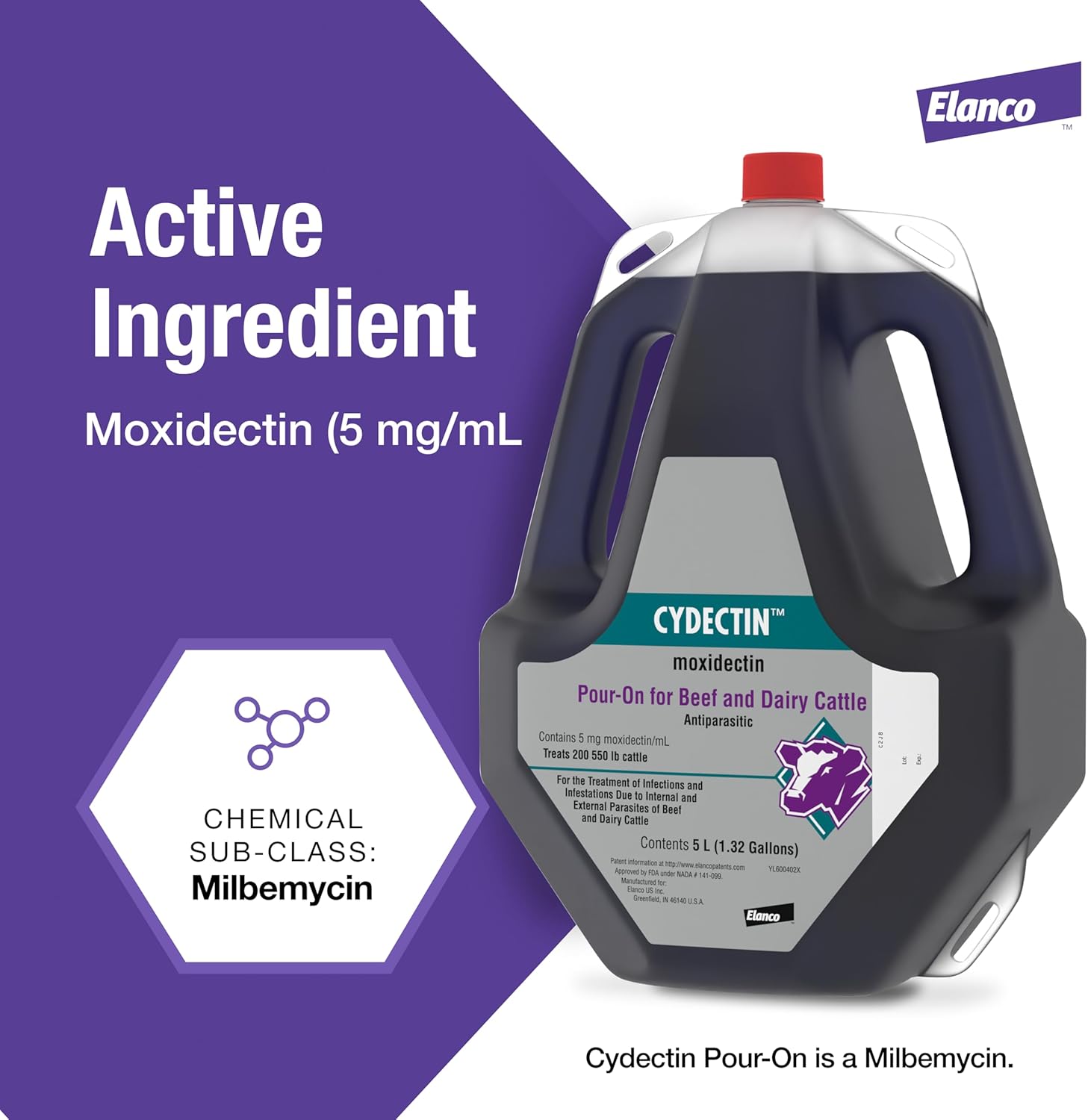 CYDECTIN Pour-ON (5 L)