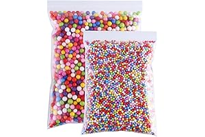 CCINEE Rainbow Foam Beads