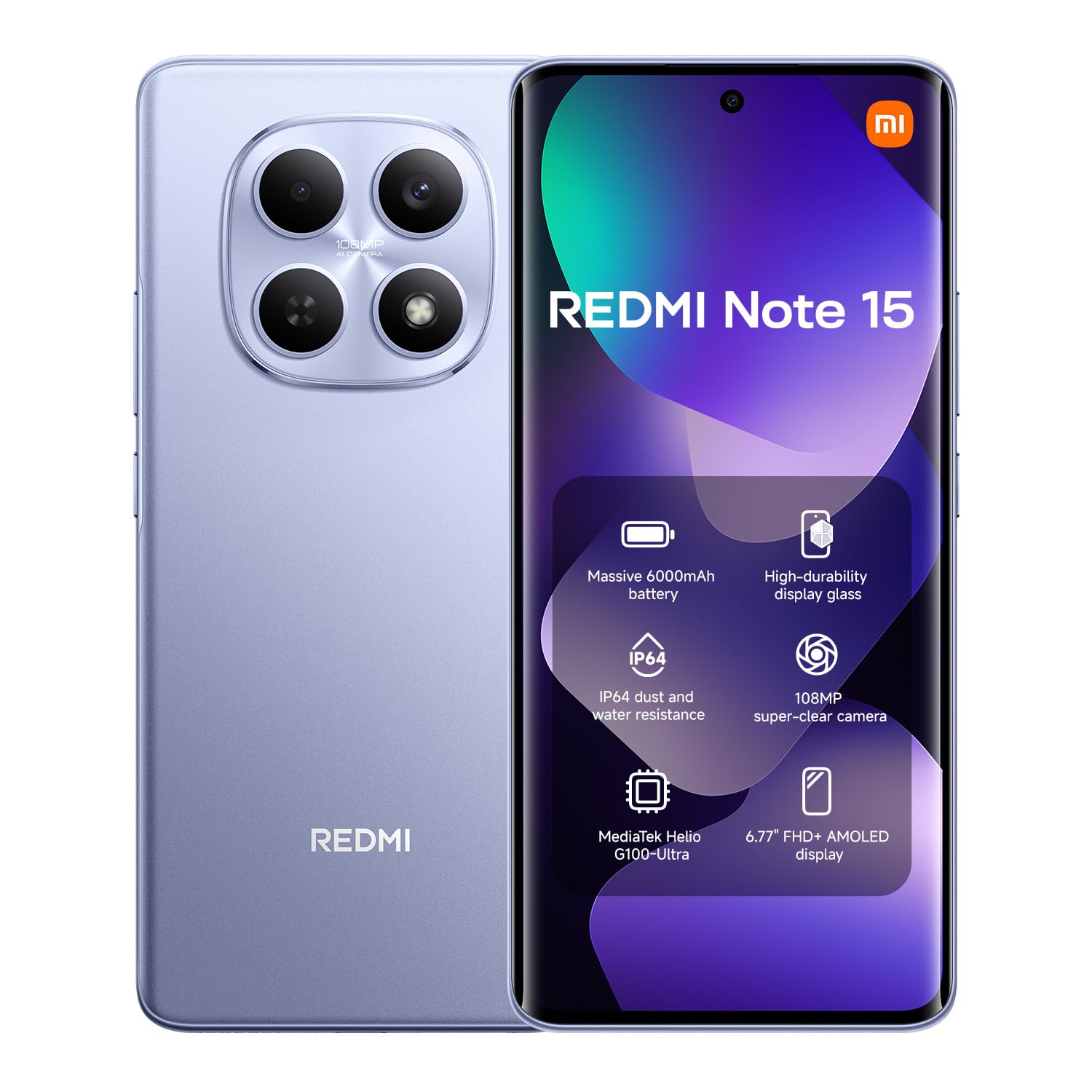 ★グローバル・極美品★ Redmi Note 15 6/128 Xiaomi Redmi Note 15 4G 8GB RAM 256GB (Mist Purple) : Amazon.sg