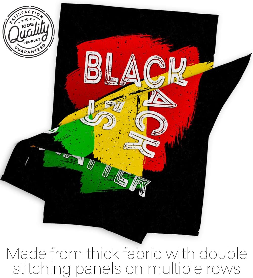 Black Lives Matter Black Lives Freedom Set Support Cause BLM Anti Racism Revolution Movement Equality Social Decoration Banner Small Garden Yard Gift Double-Sided, House Flag 28" x 40", Thick Fabric