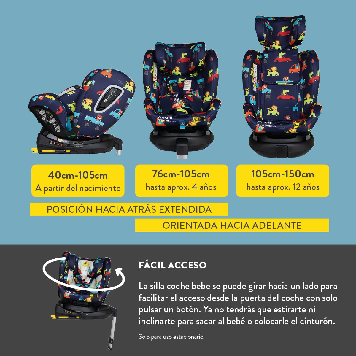 Amazon | COSATTO オールインオール AllinAll 360 ローテート i-Size