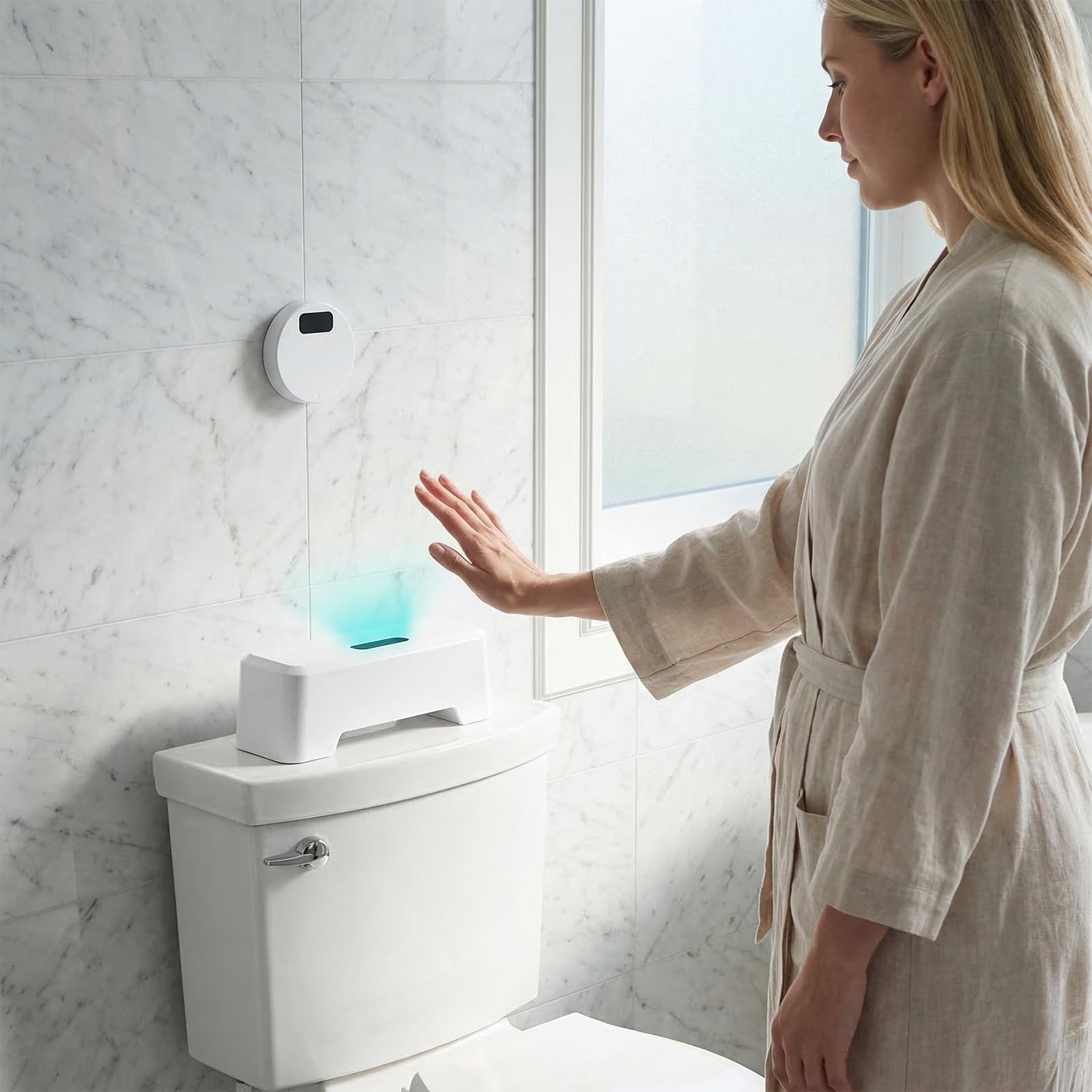 Chasse WC automatique