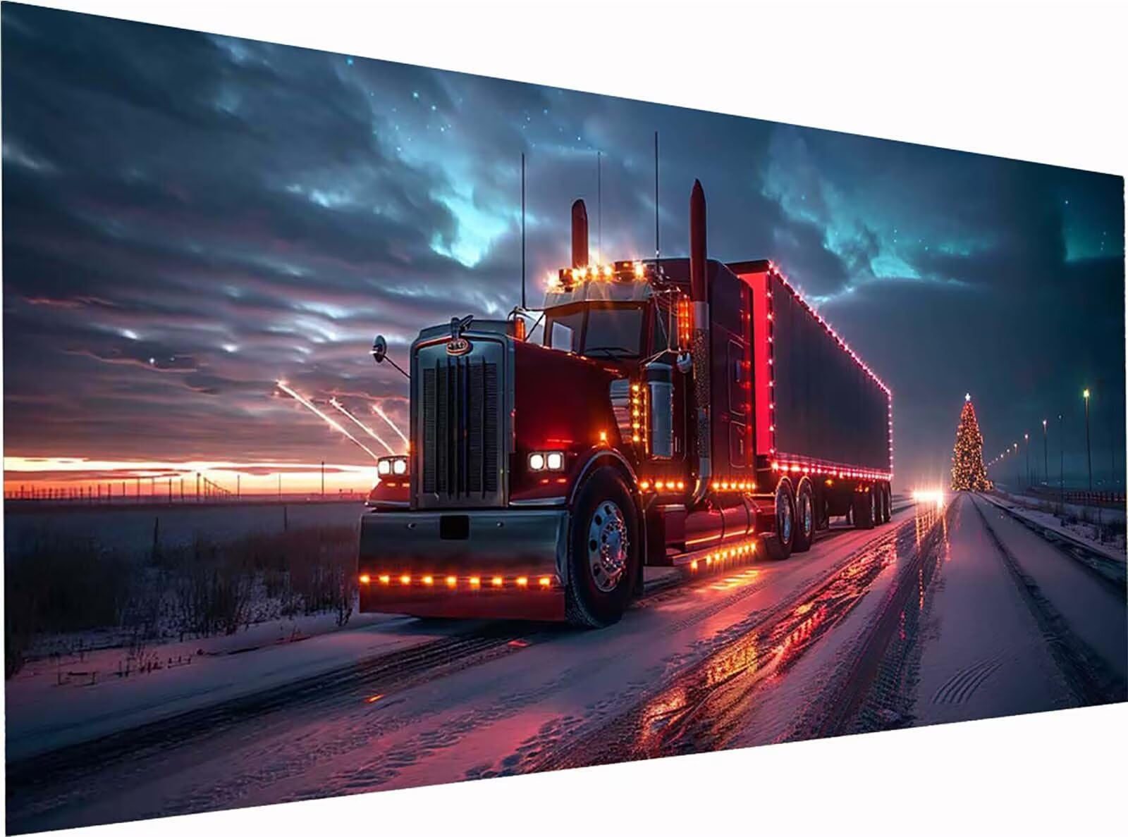 Camion Diamond Painting Grandi Dimensioni 50x100cm, Diamond Painting N-2223