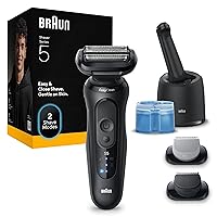 Braun Serie 5 Rasoio Elettrico Barba, Wet&Dry