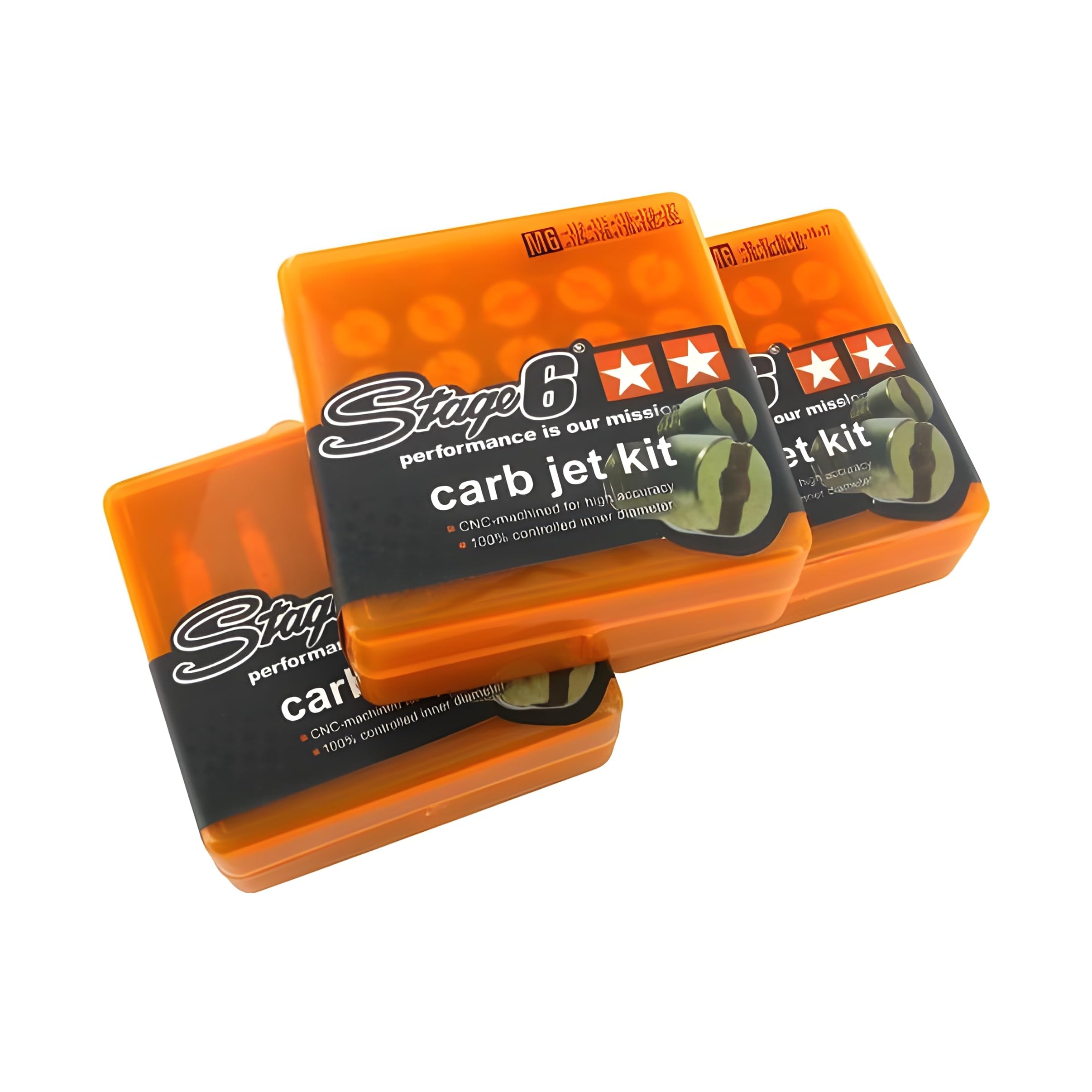 Carburador Juego de boquillas, Stage6, Dellorto 6 mm – 10 Unidades 80 – 102