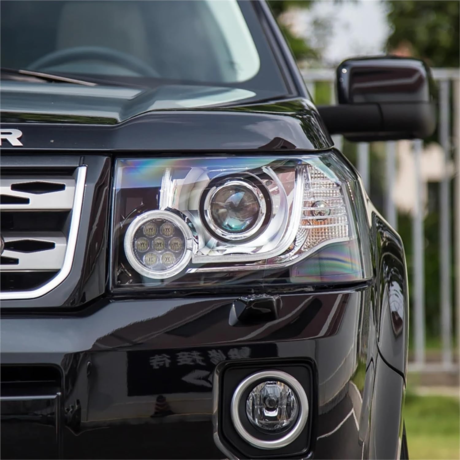 Front Headlamp Cover Headlight Lens Shell Plexiglass Replace Original Lampshade Compatible for Land Rover for Freelander 2 2013 2014 2015(1PCS Right Side)