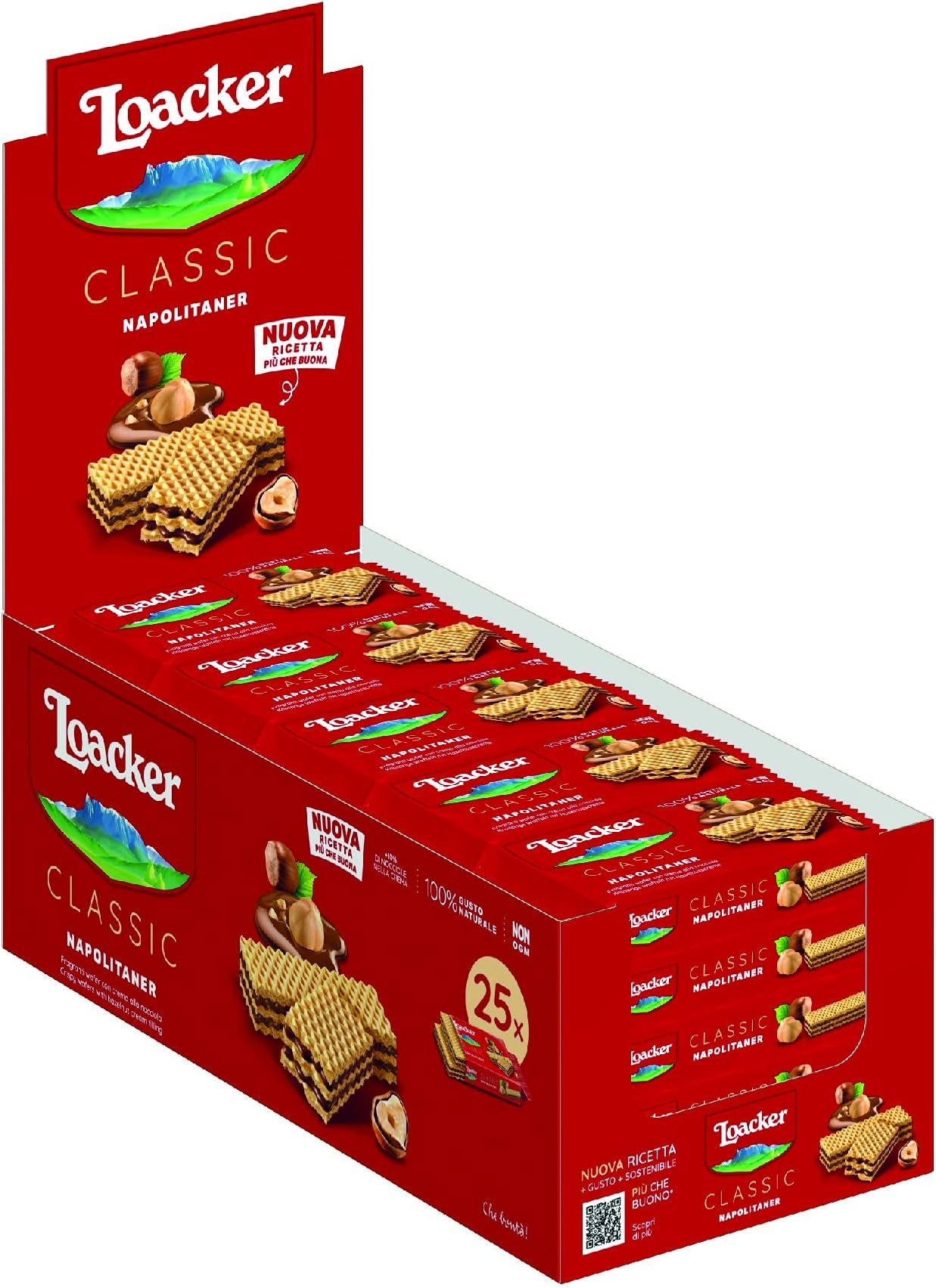 Napolitaner Wafers 45 g (Pack of 25)