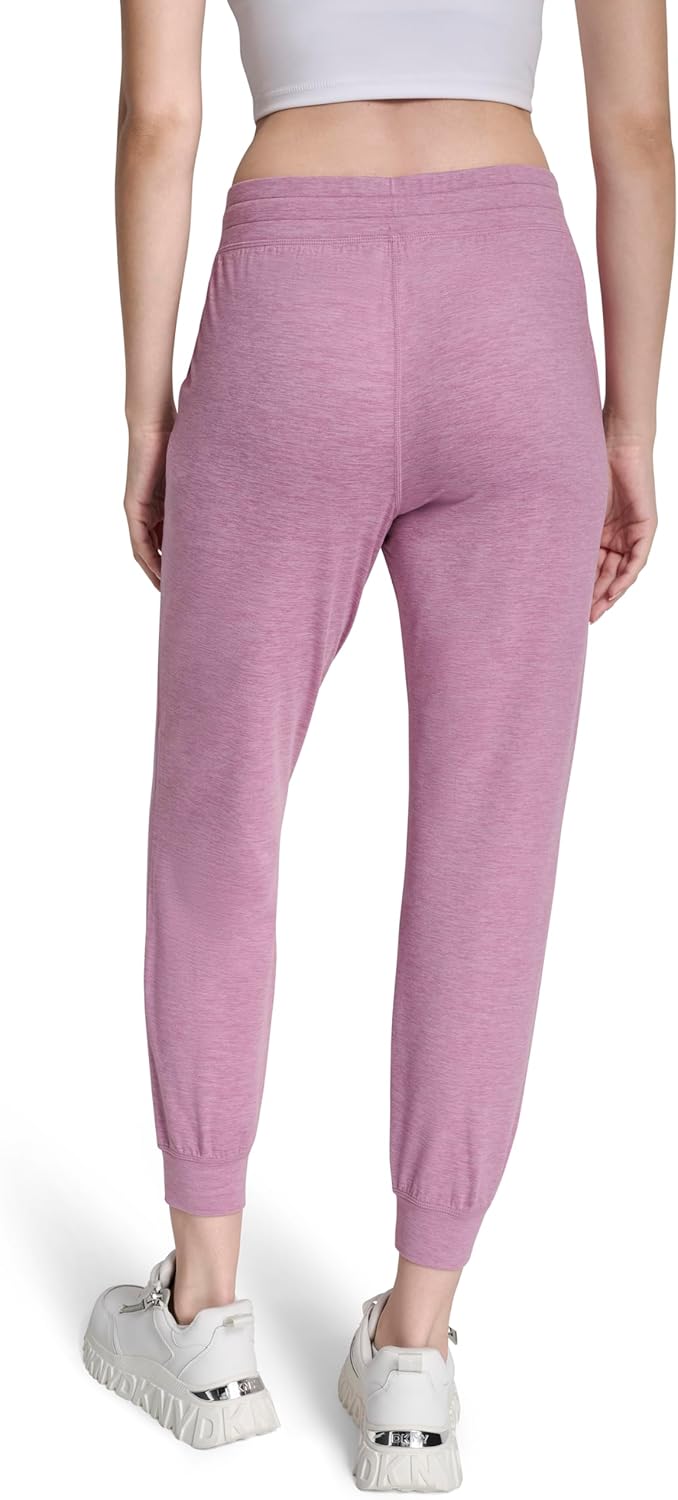 DKNY Womens High Waist Slim Fit Jogger Sweatpant - Image 4