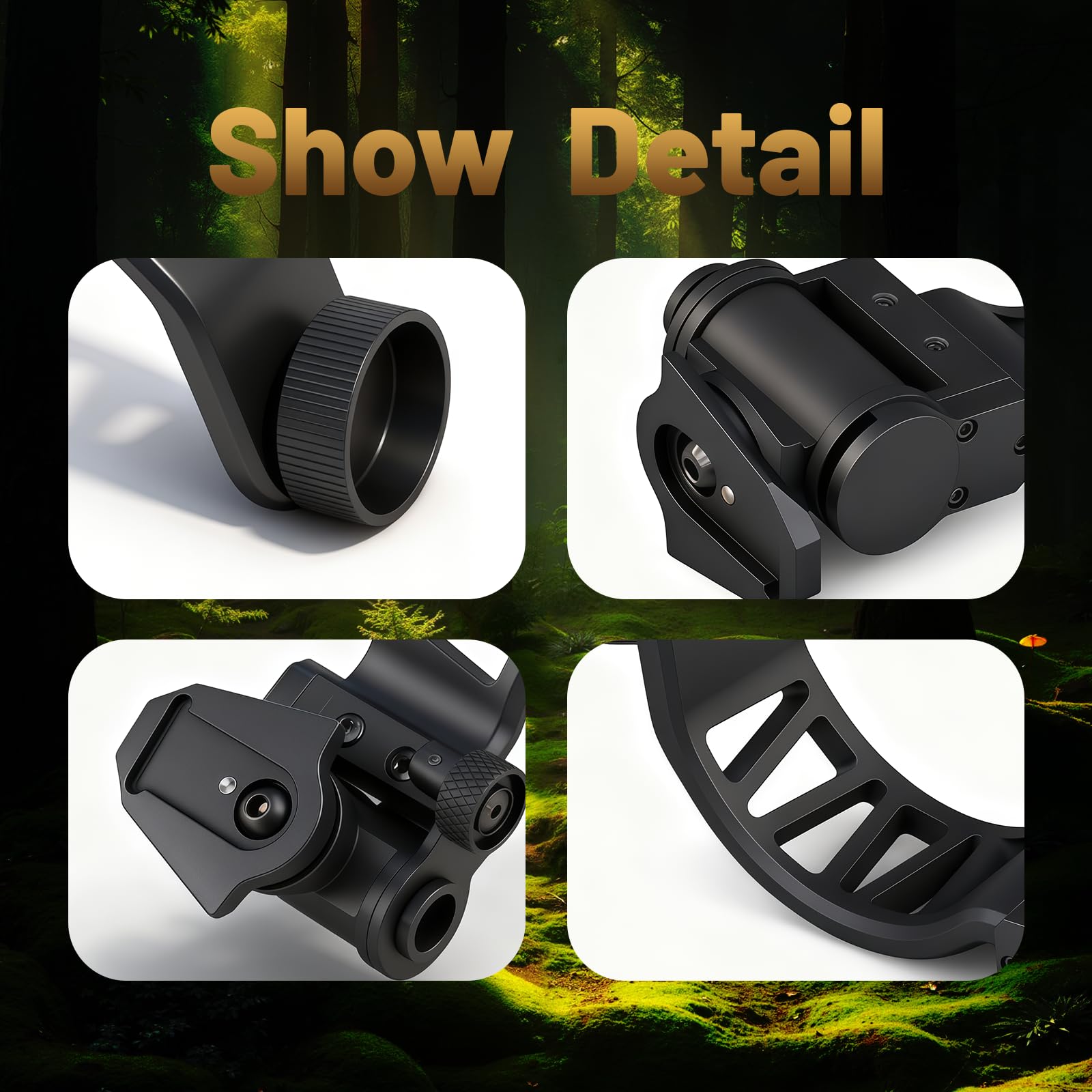 Wokyo PVS-14 - Soporte de brazo en J de cola de milano, soporte de casco NVG de aleación de aluminio para gafas de visión nocturna de un solo tubo para monturas L4G24, soporte de casco táctico militar