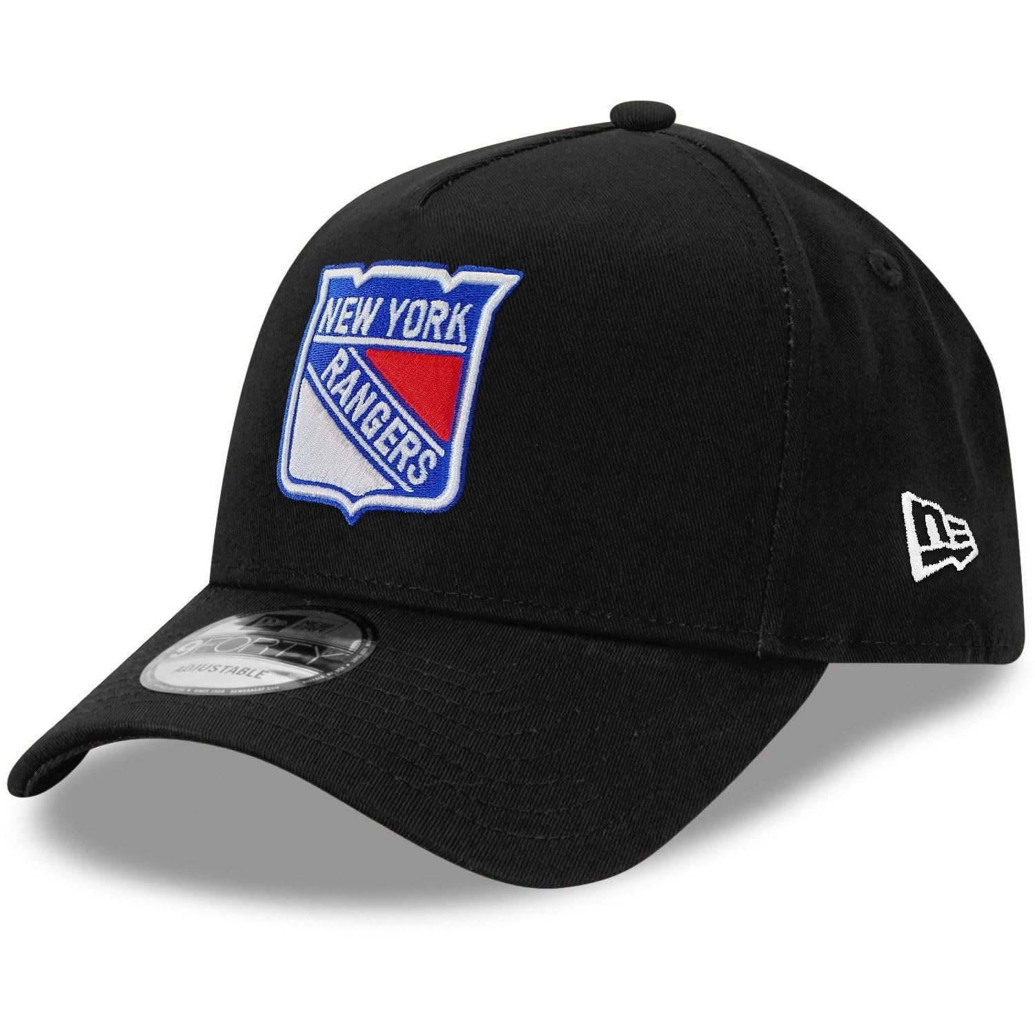 New Era New York Rangers 9Forty A-Frame Cap Black