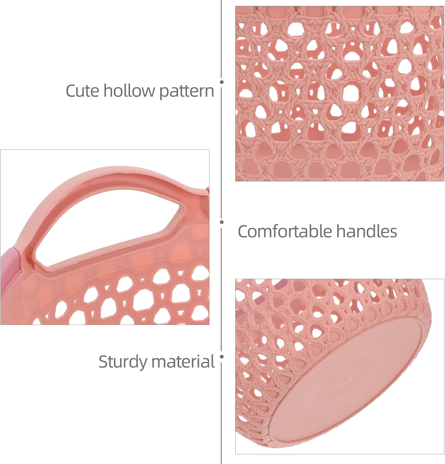 PRETYZOOM 2pcs Woven Storage Organizing Decorative Sundries for Organizing Tabletop Organizer Organizer Bins