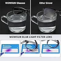 Vista 4 de Gafas de seguridad para mujeres y hombres, lente antiniebla, bloqueo de luz azul, antipolen, gafas protectoras con protectores laterales