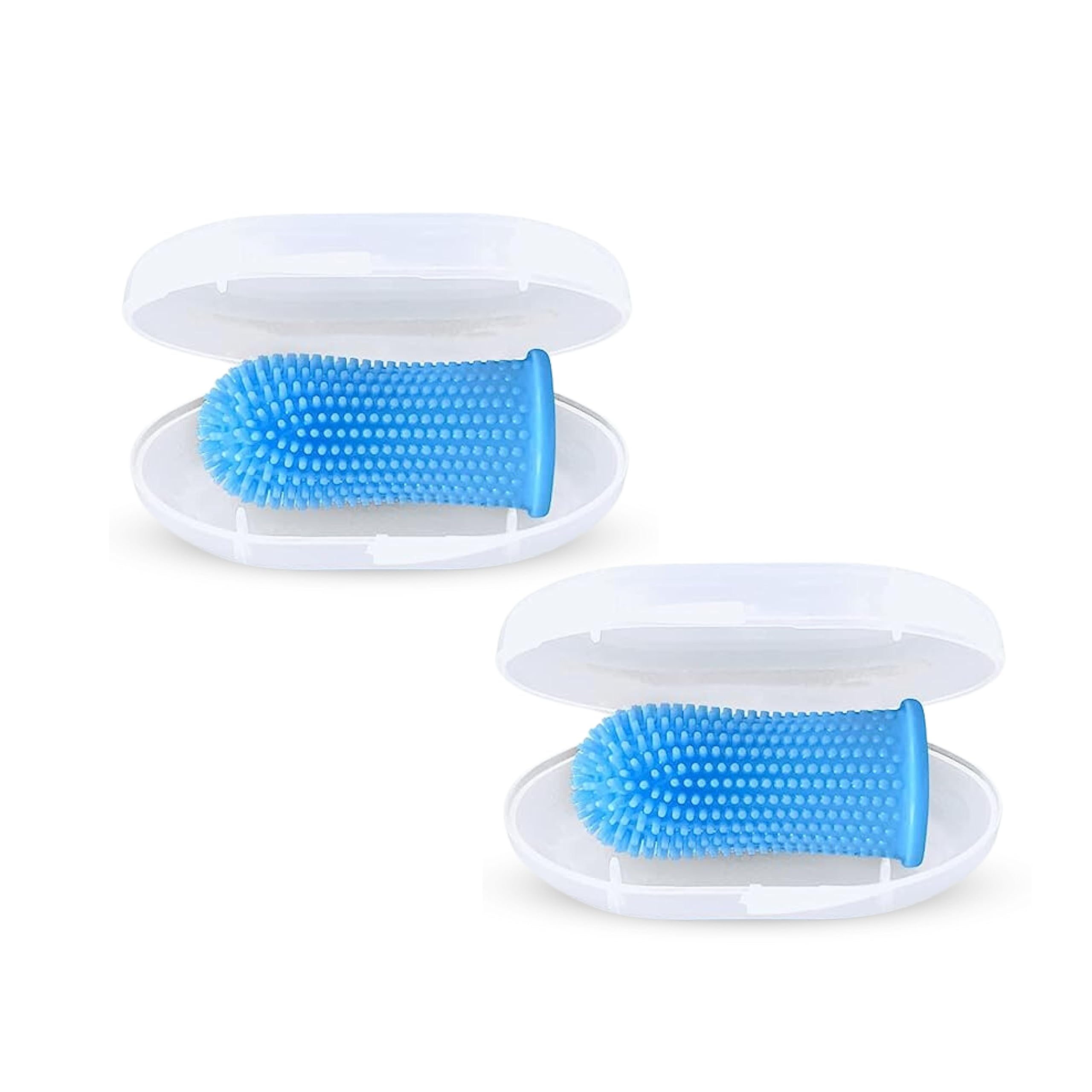 Foodie Puppies Natural Soft Silicone Finger Toothbrush for Dogs (Pack of 2) | Easy Teeth Cleaning | Massaging | Soothing Gums | Fresh Breath | Pets Oral Care Supplies (B0BVLVS88Y) Amazon Price History, Amazon Price Tracker