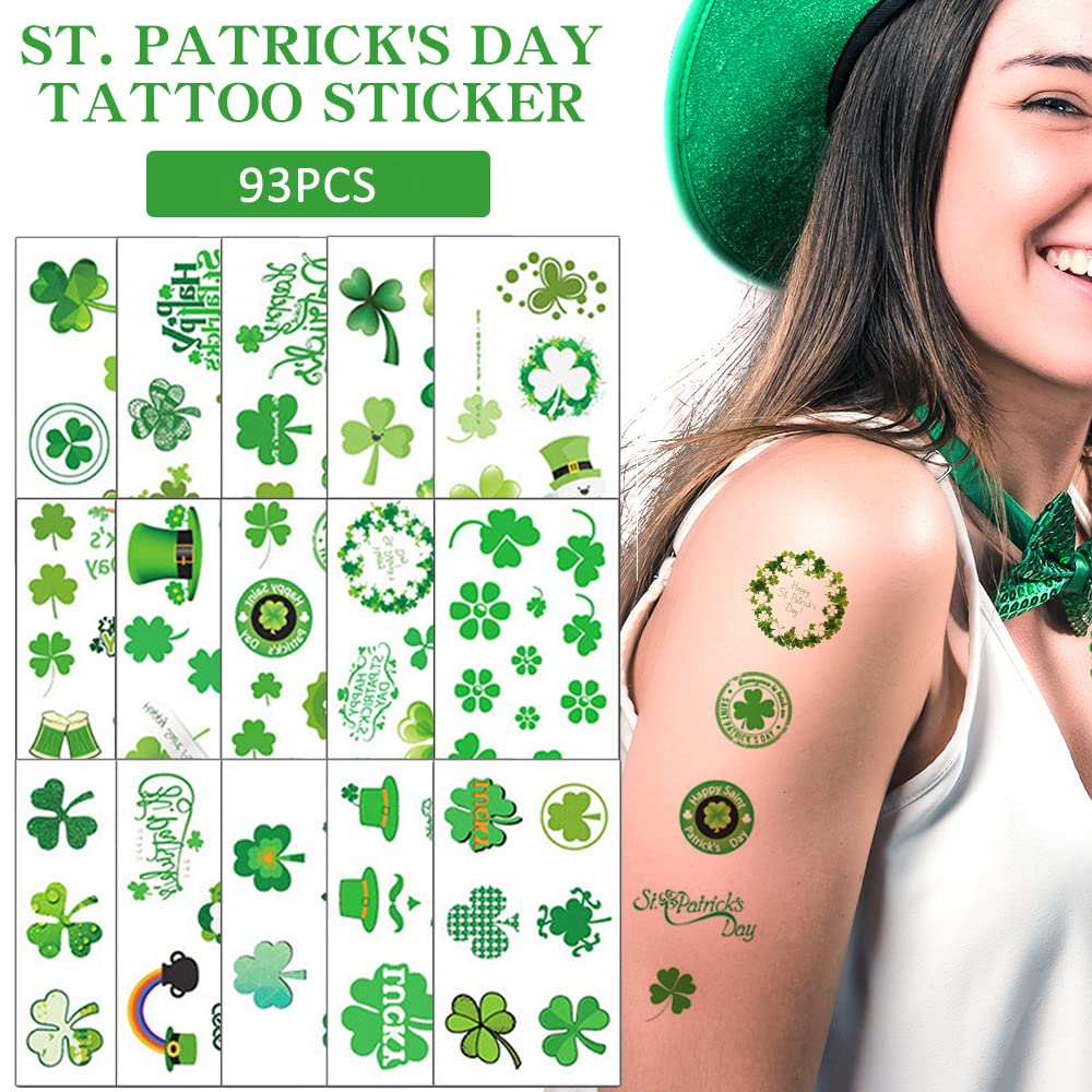 Spilla A Trifoglio Per San Patrizio – Vintage, Strass Verdi, Gioiello Regalo Irlanda