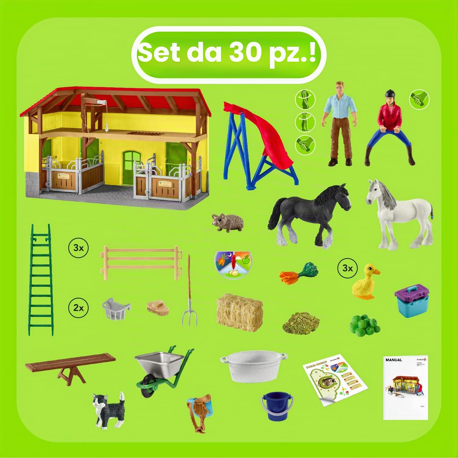 SCHLEICH - �curie - 42485 - Gamma Farm World