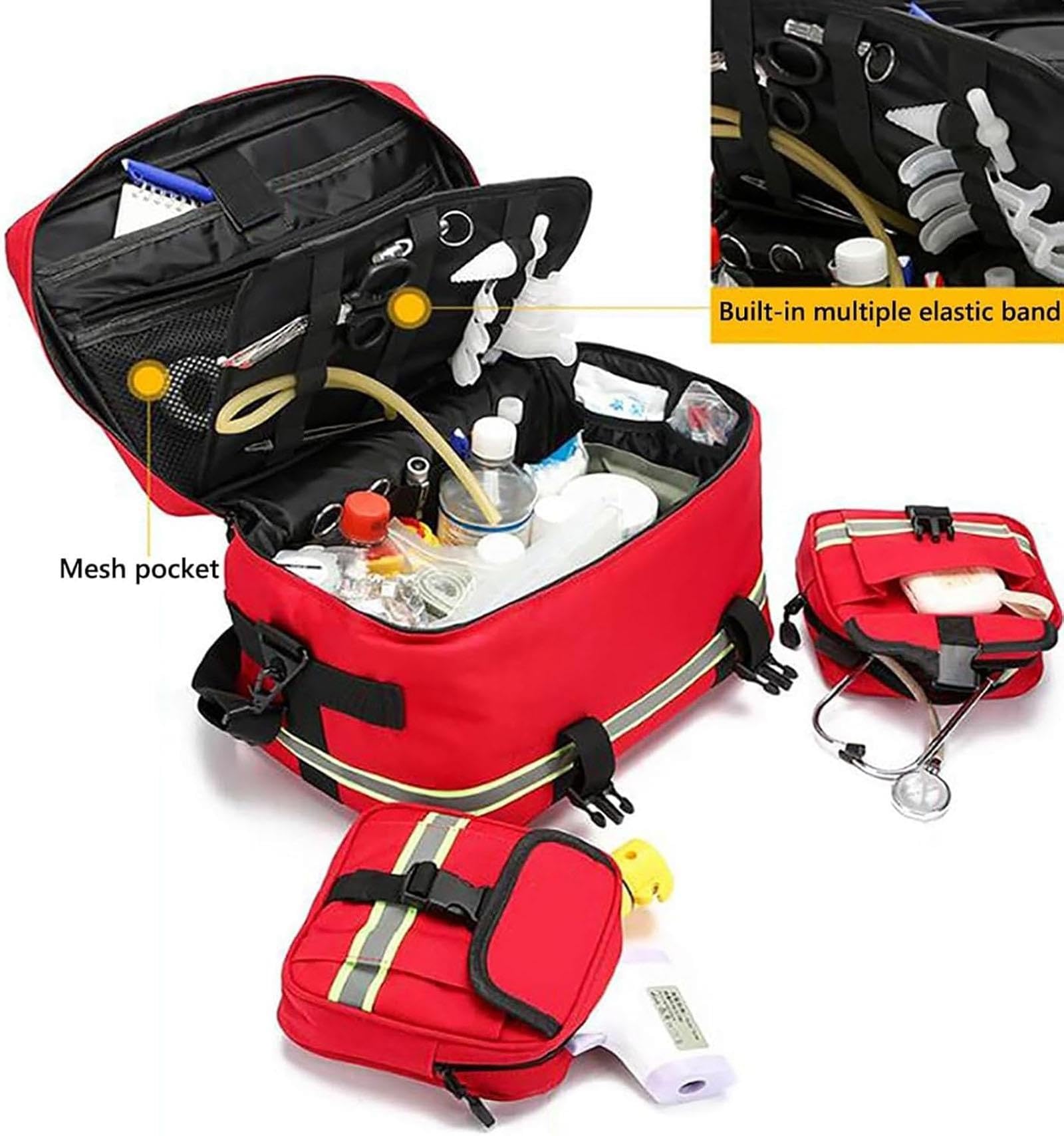 Medizinische Tasche, Erste-Hilfe-Set, Mediziner-Aufbewahrungstasche