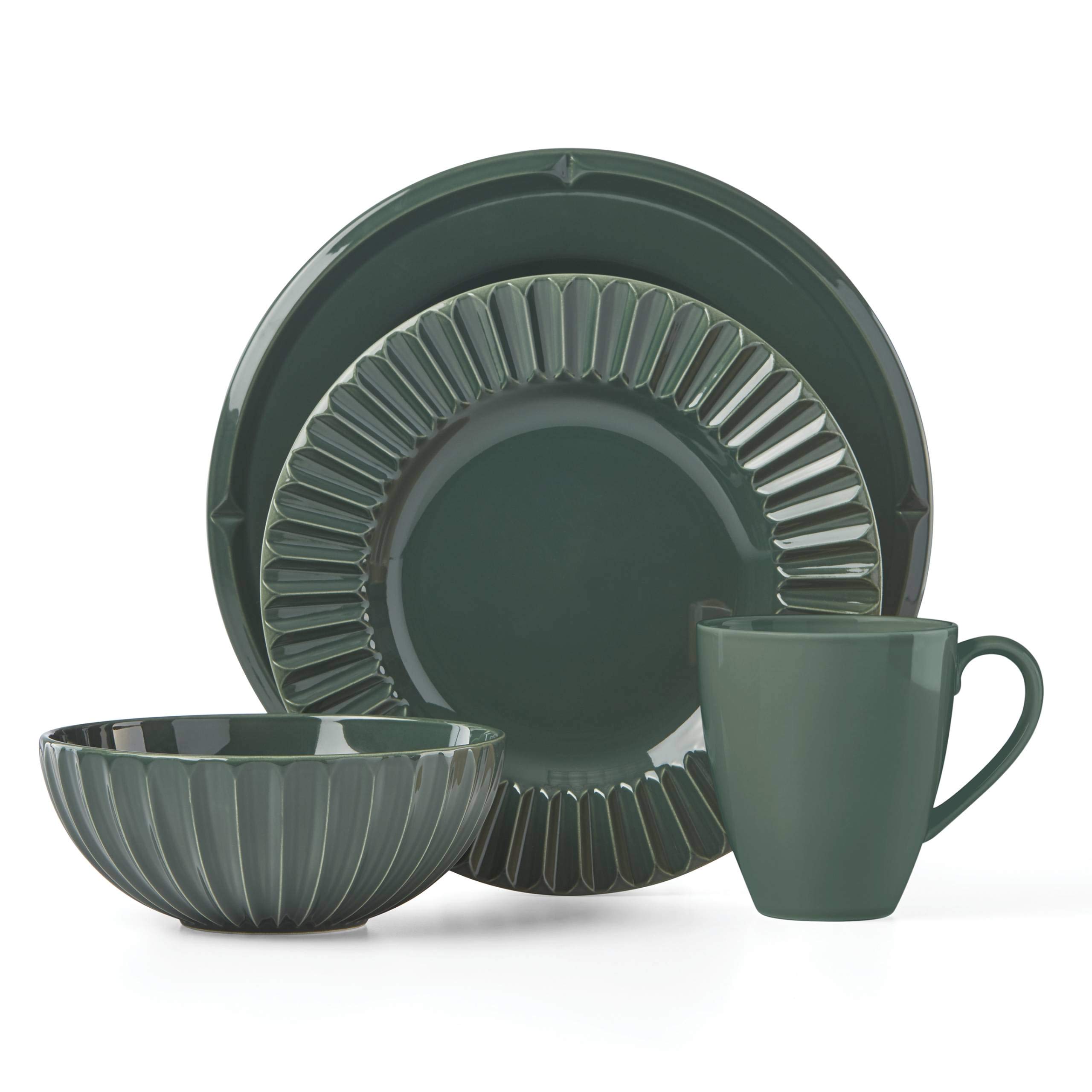 Amazon.com: Kate Spade 889812 Tribeca Clover 4-Piece Place Setting