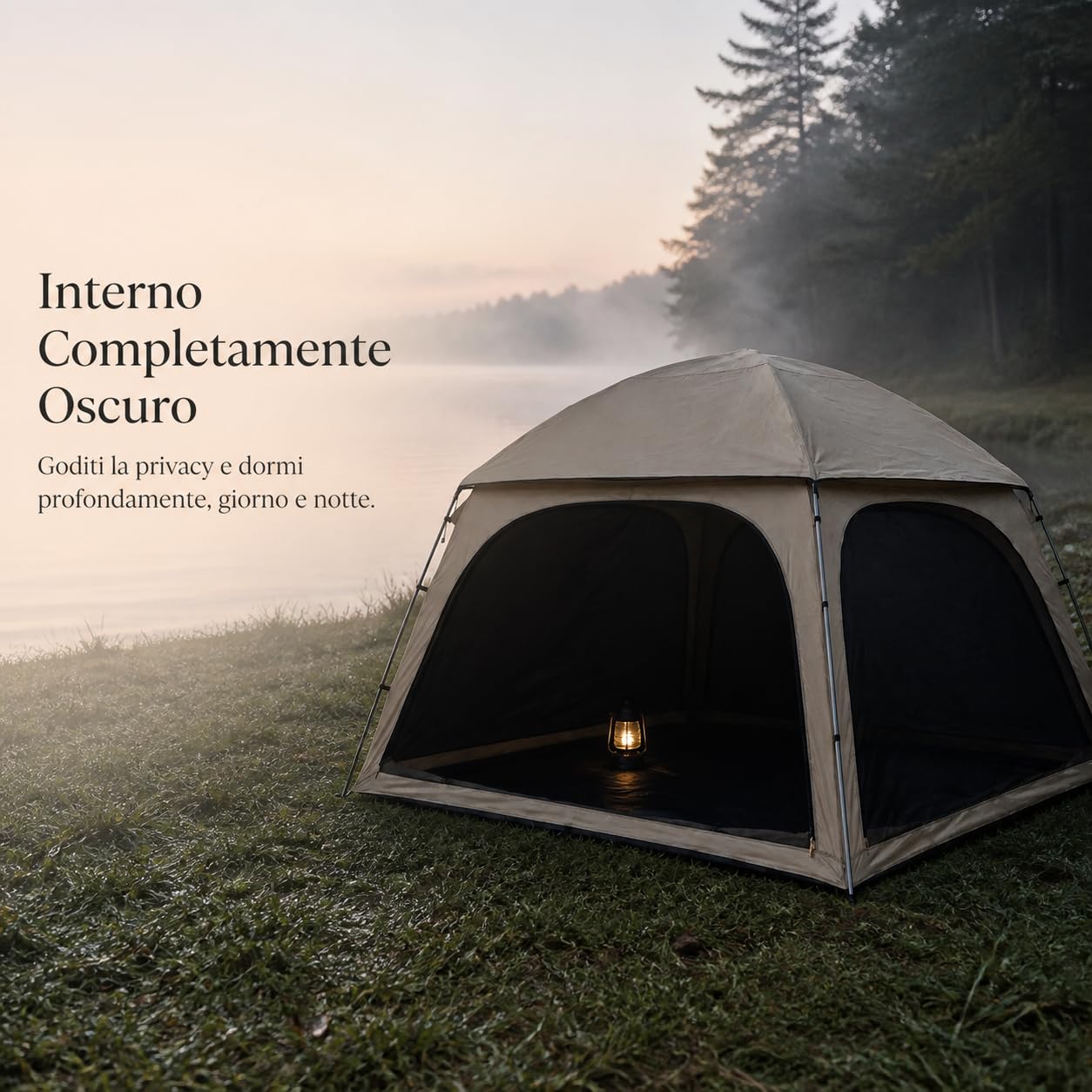 Campeggio Doppia Strato PU4000+