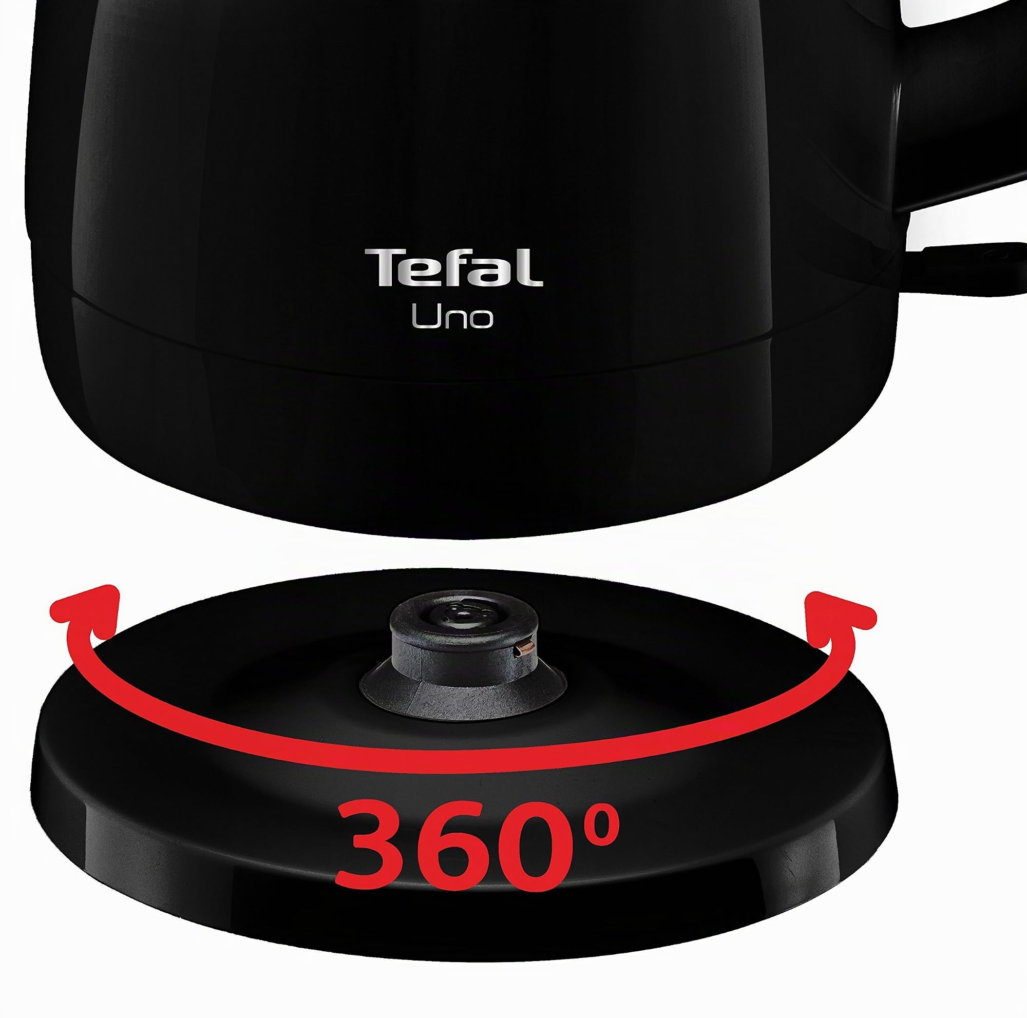 Tefal Uno KO1508DE Bouilloire 1,5 l Noir