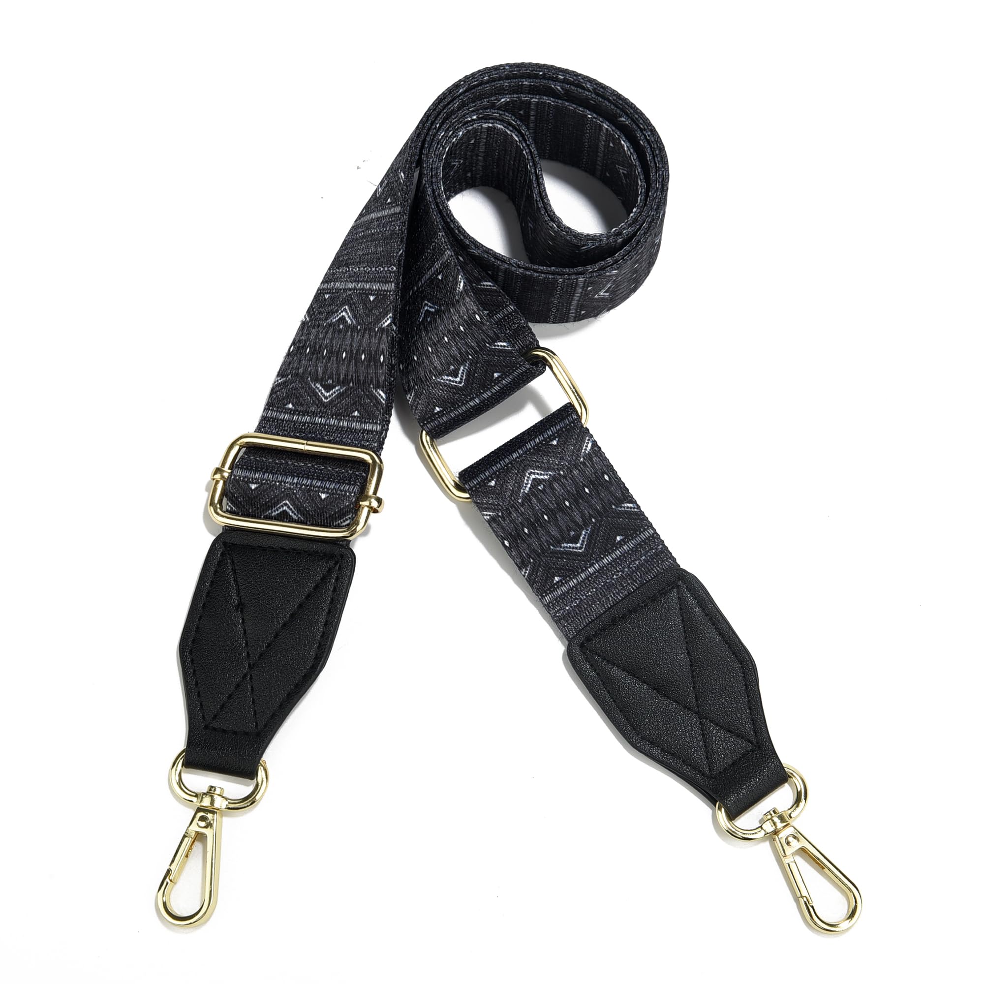 LEMEDE Purse Strap Replacement Crossbody 1.5" Wide Shoulder Strap Adjustable Straps Handbag Strap Replacement Belts