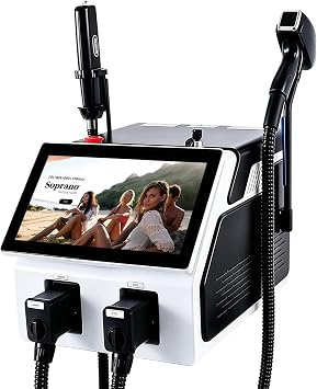 2-in-1Diode Laser Hair Removal Machine, Permanent Hair Remover for Women/Men, Tattoo Pigment Freckle Removal Skin Rejuvenation Device, UK